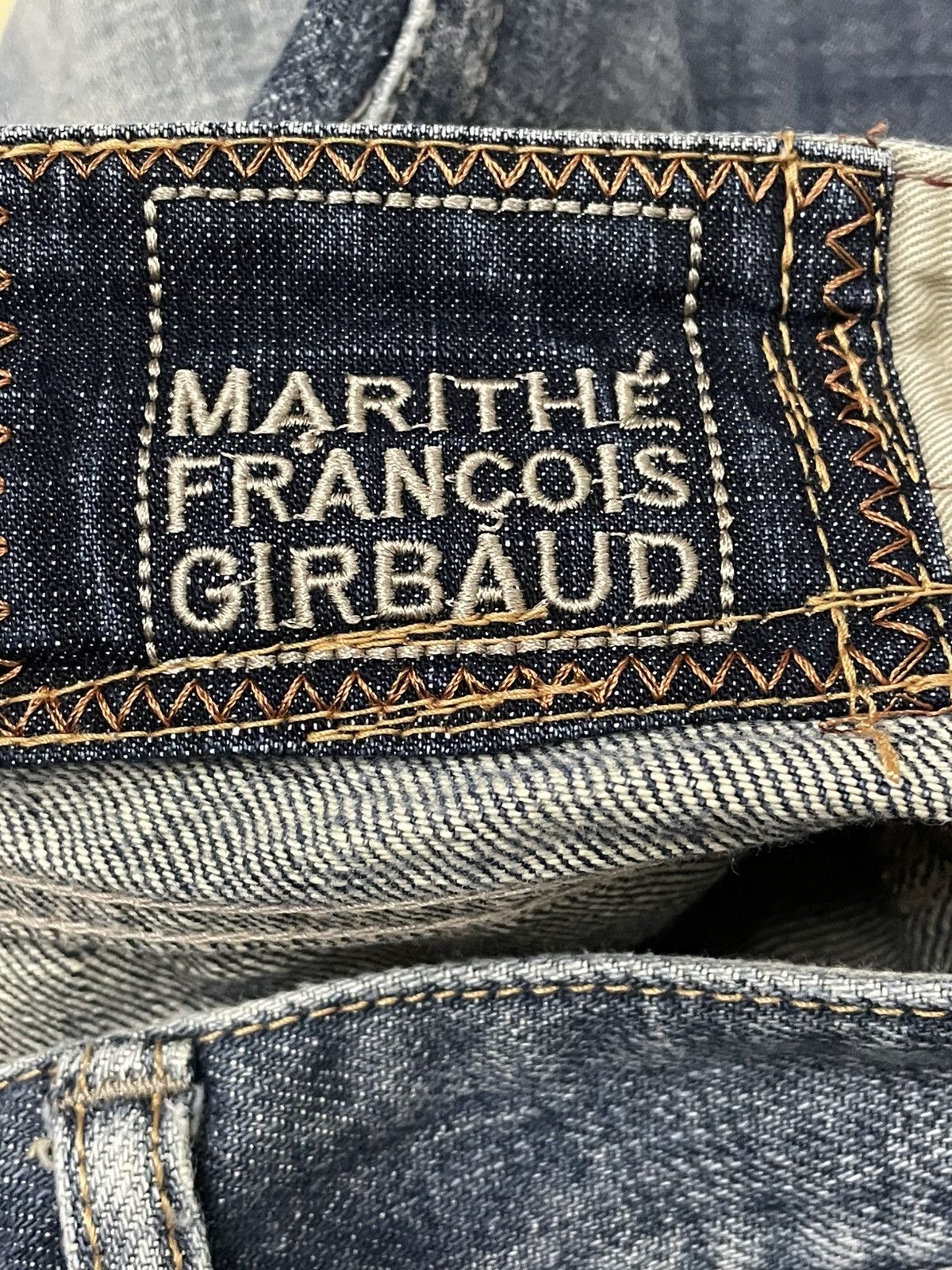 Marithe + Francois Girbaud VINTAGE MARITHE FRANCOIS GIRBAUD DESIGNER 90S FLARED DENIM Size US 26 / EU 42 - 17 Thumbnail