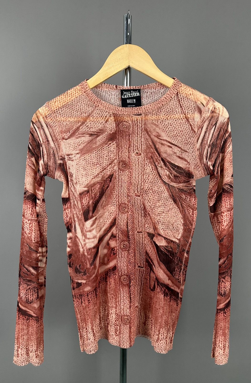 Jean Paul Gaultier Jean Paul Gaultier 90's Fight Racism Mesh