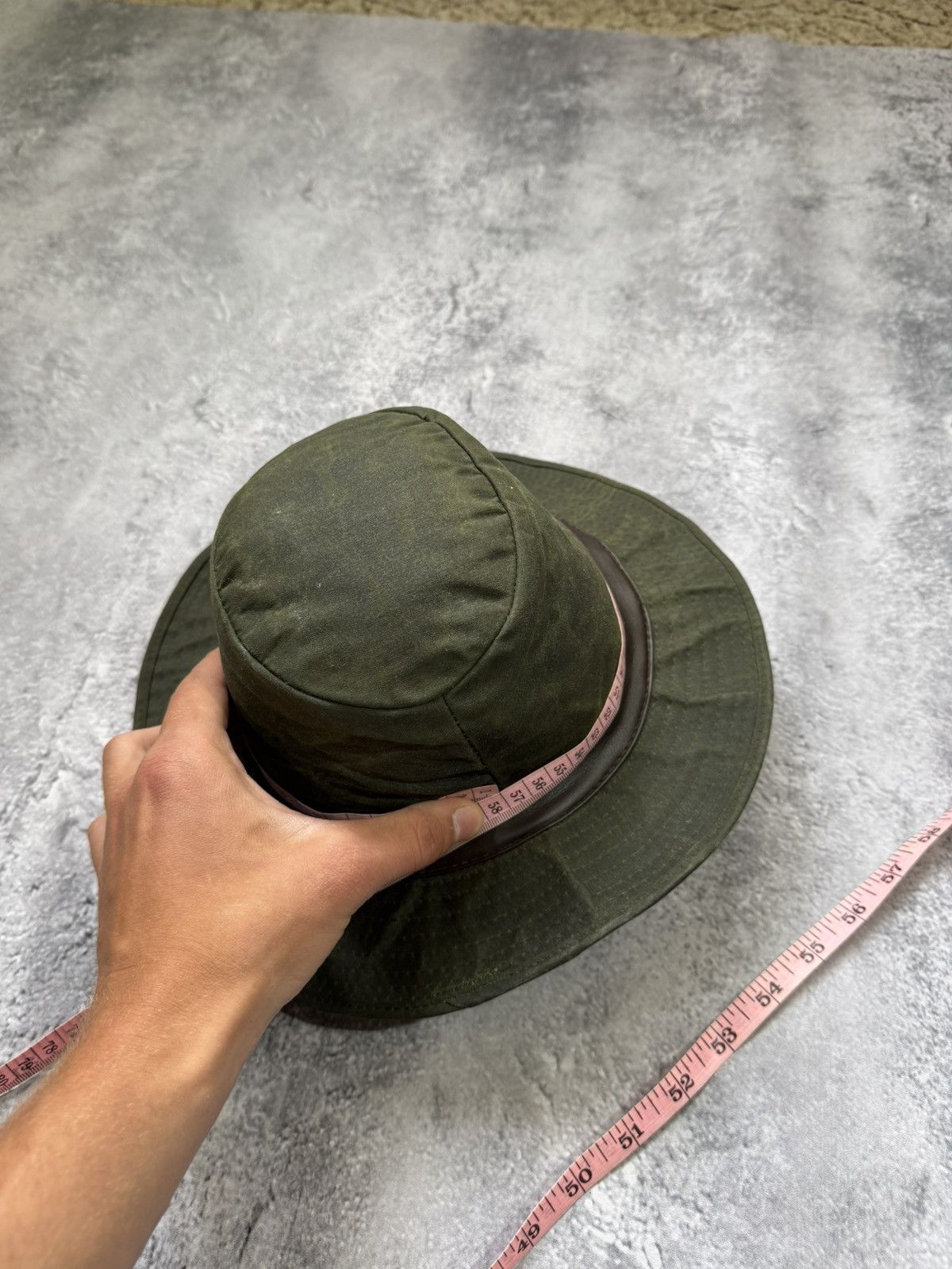 Barbour vintage cap hat Barbour Waxed Size ONE SIZE - 10 Thumbnail