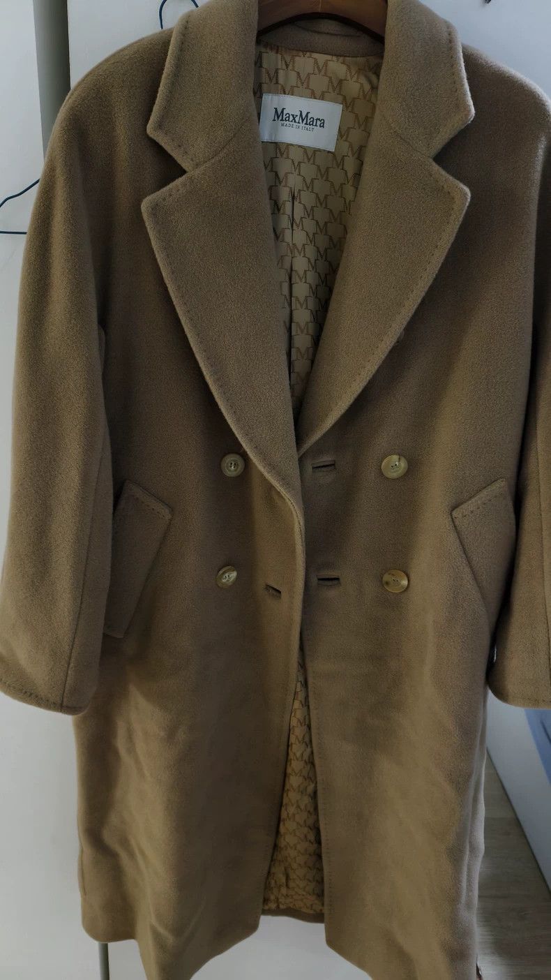 MaxMara Camel Wool Long Coat-2508