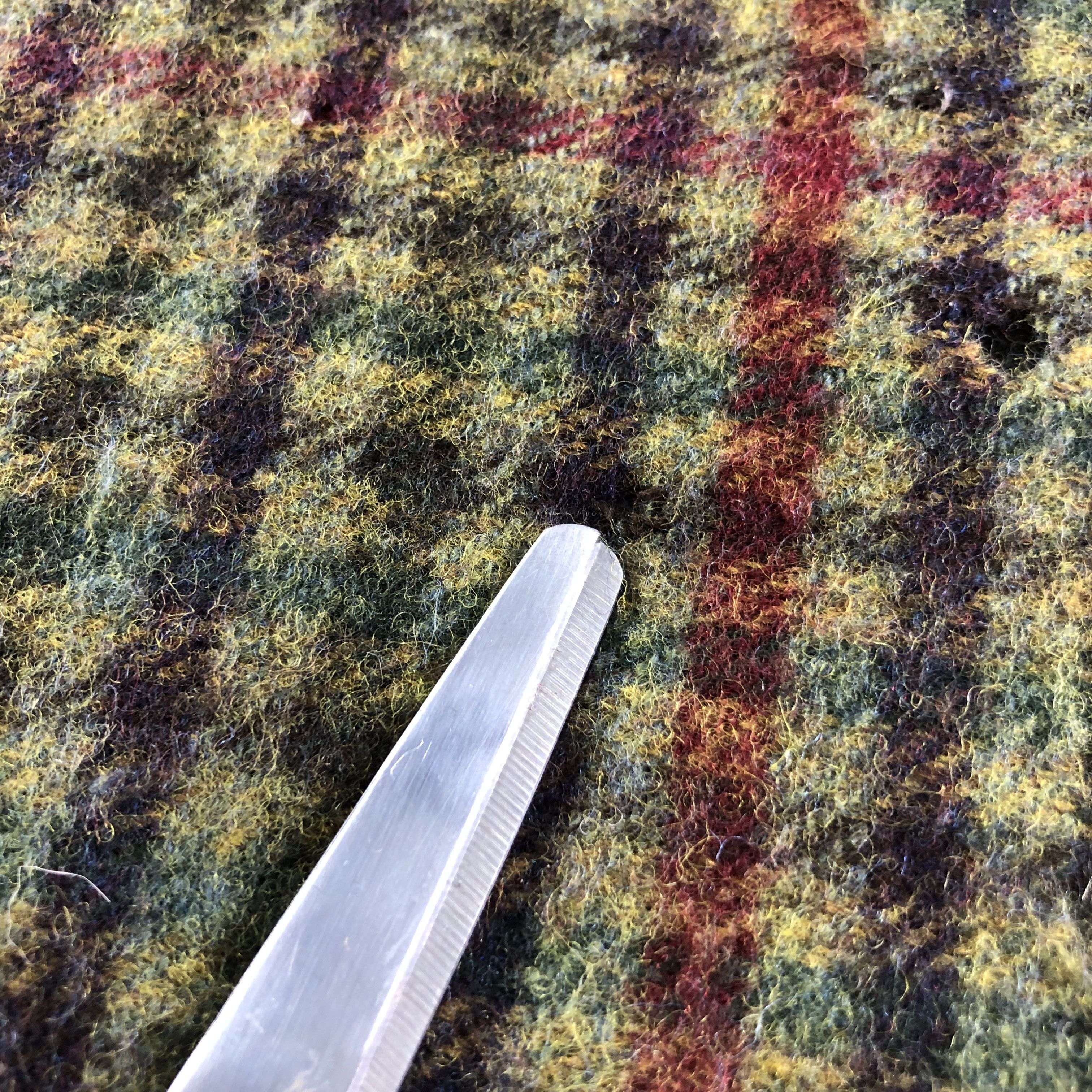 Takeo Kikuchi Takeo Kikuchi Gingham Wool Scarf Muffler Neckwear V2766 Size ONE SIZE - 7 Thumbnail