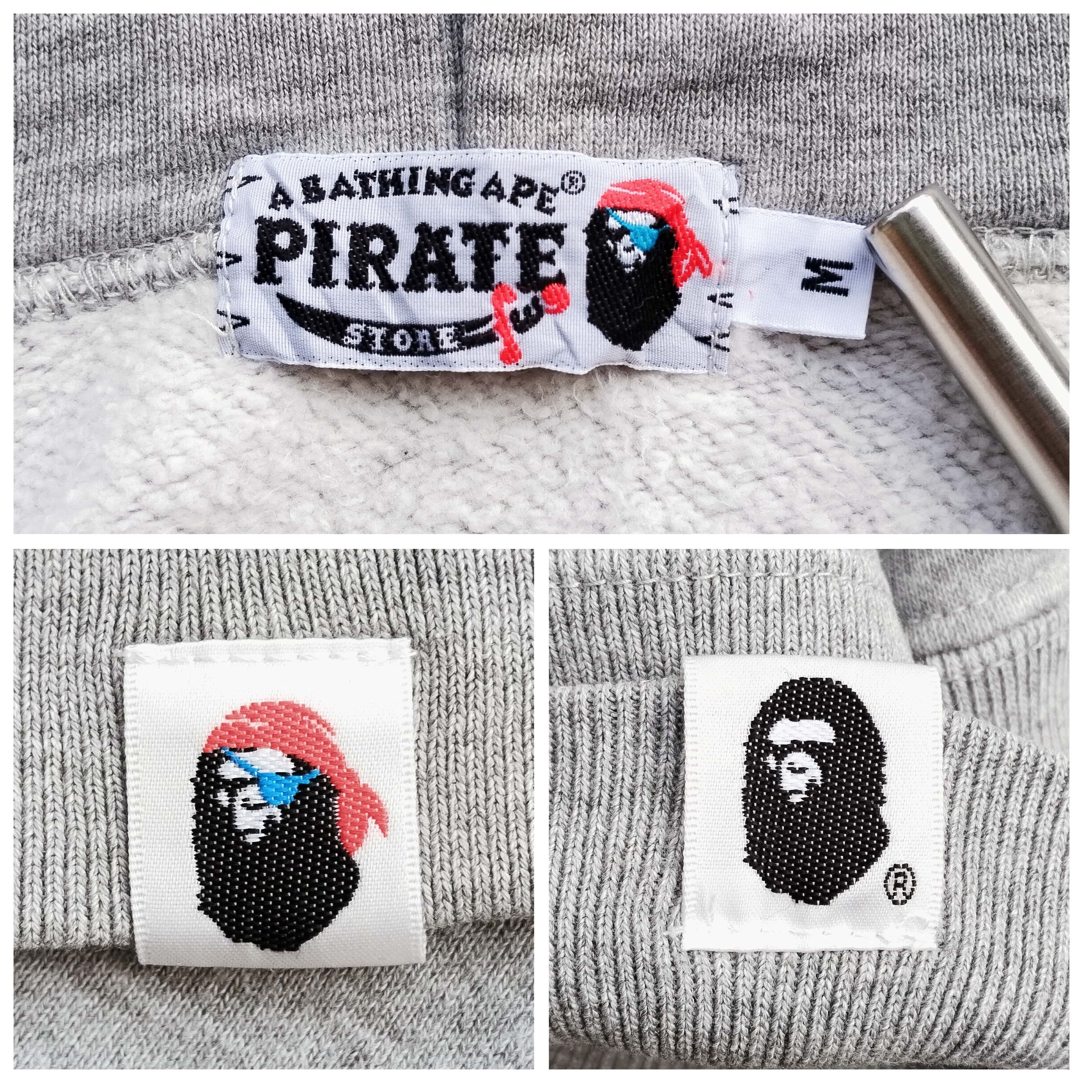 Bape Bape Pirate Zip Hoodie Size US M / EU 48-50 / 2 - 6 Thumbnail