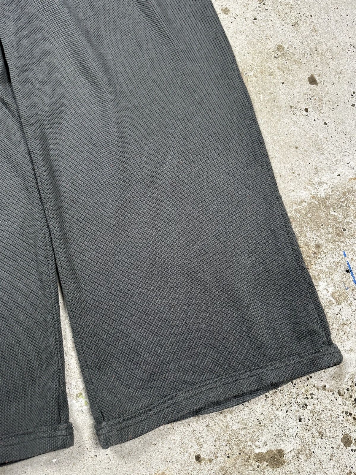 Japanese Brand × Vintage Vintage Y2K BAGGY Gray Wide Legs Sweatpants Loose Knit Size US 36 / EU 52 - 3 Thumbnail