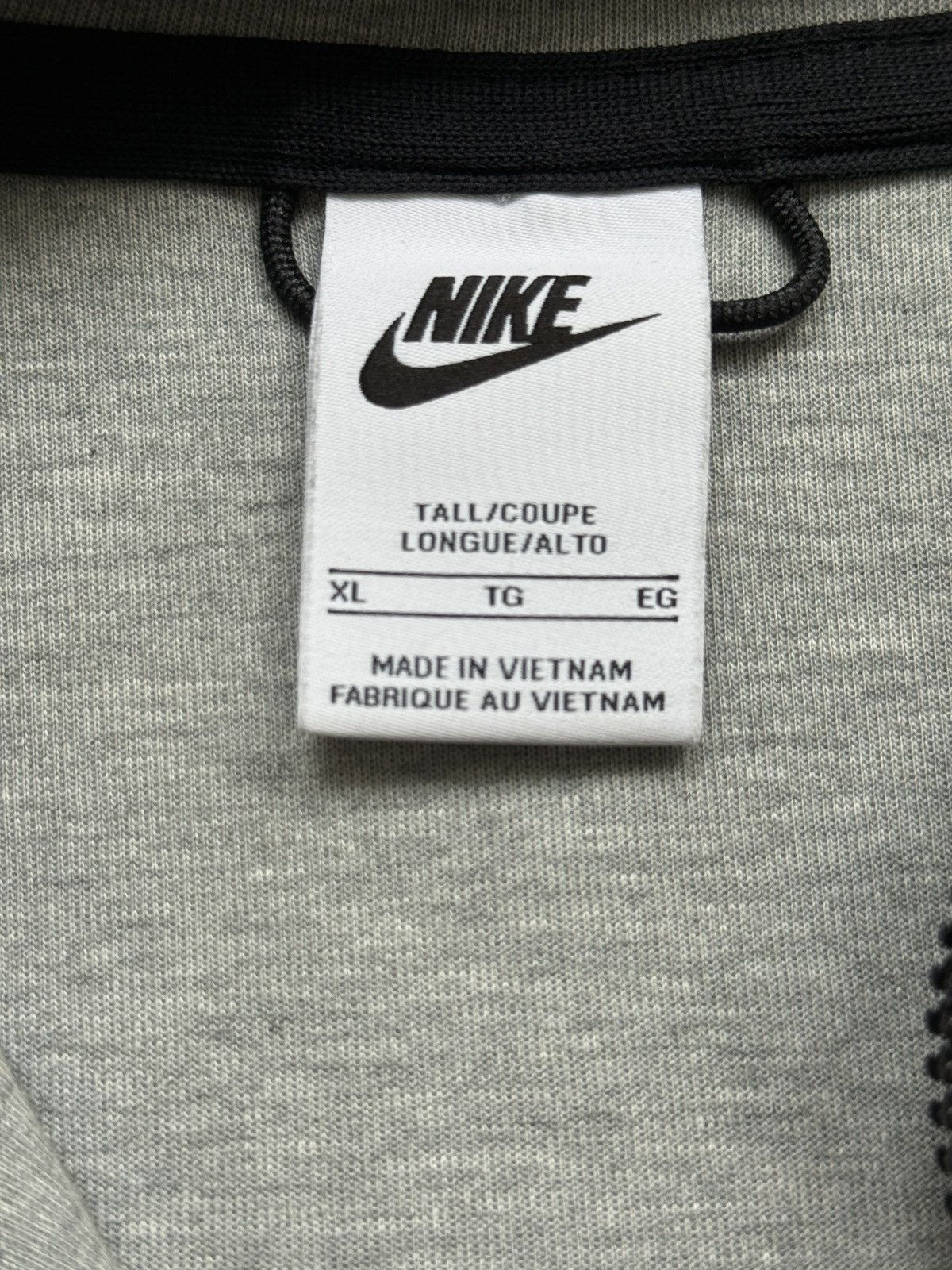 Nike Nike Tech Fleece Men’s Dark Grey Heather/Black Size US XL / EU 56 / 4 - 3 Thumbnail