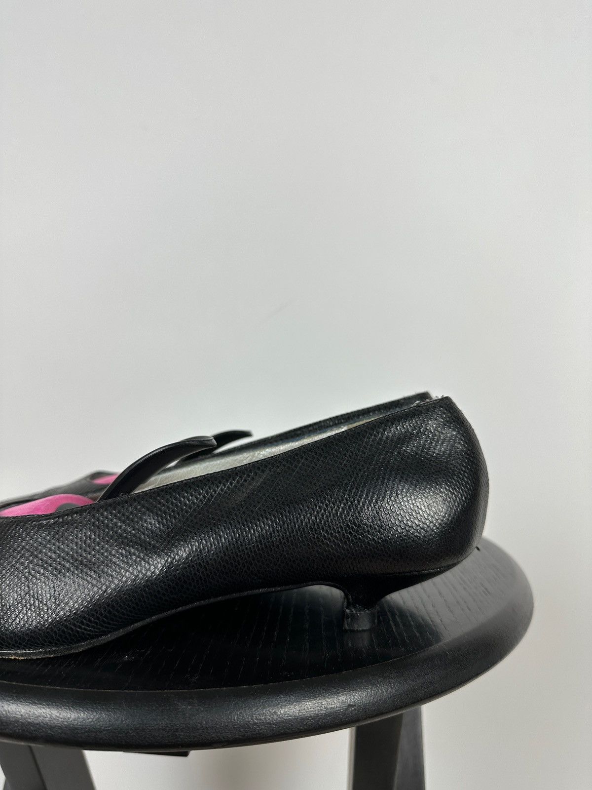 Gucci Vintage Gucci Tom Ford Black Leather Heels Size US 7.5 / IT 37.5 - 11 Thumbnail