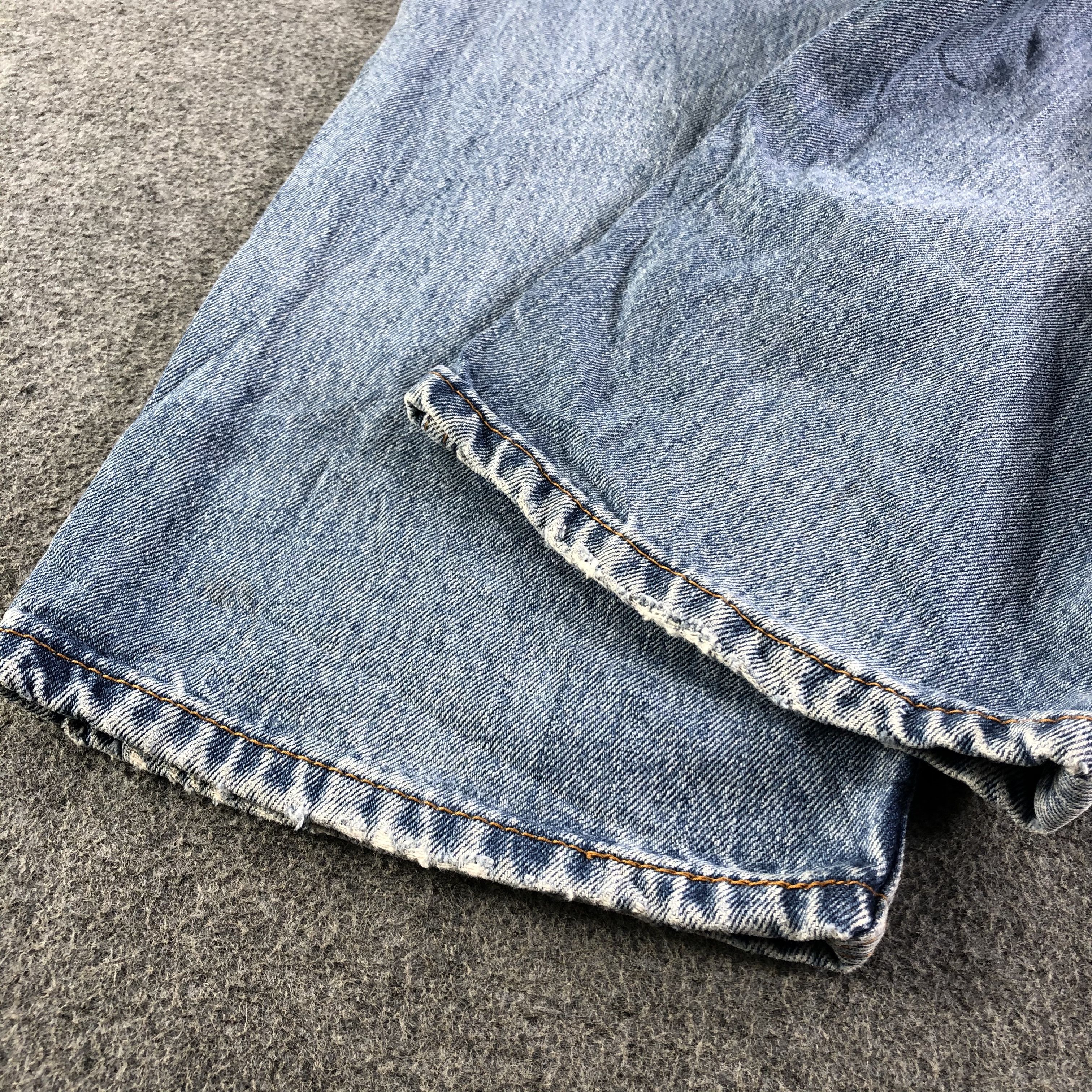 Levi's Vintage Blue Wash Levis 550 Jeans-J3095 Size US 34 / EU 50 - 6 Thumbnail