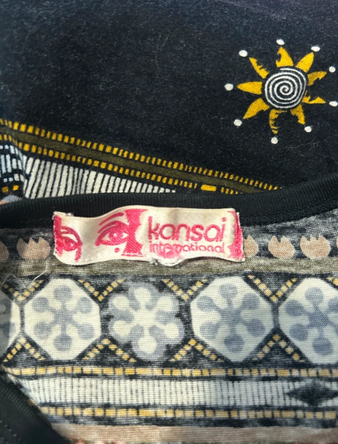 Kansai Yamamoto Kansai Yamamoto 1980s rare archival Japanese t-shirt Size S / US 4 / IT 40 - 6 Thumbnail