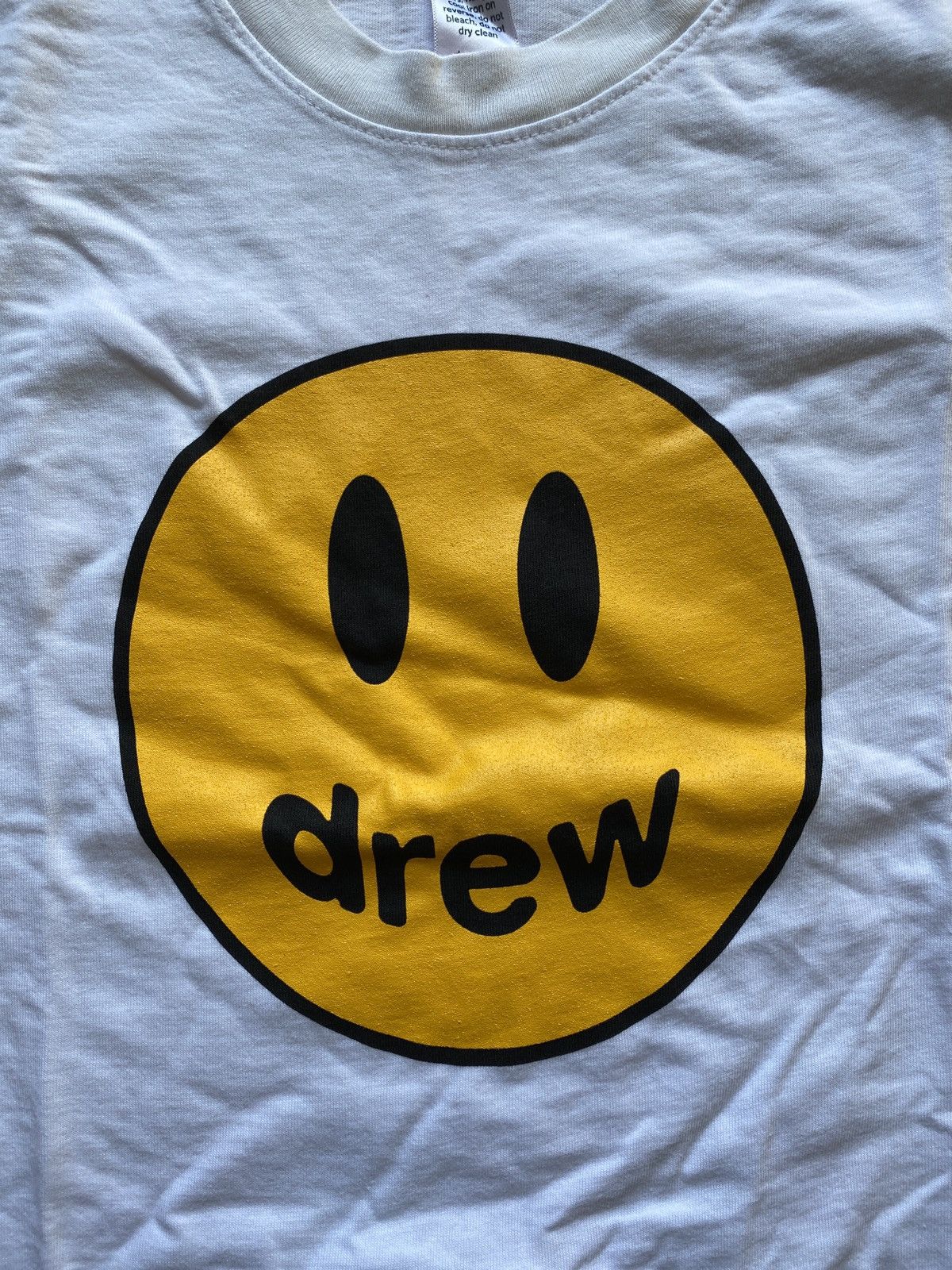 Drew House × Justin Bieber × Vintage Original Drew House Smiley Mascot LS Tee Sz L Size US L / EU 52-54 / 3 - 6 Thumbnail