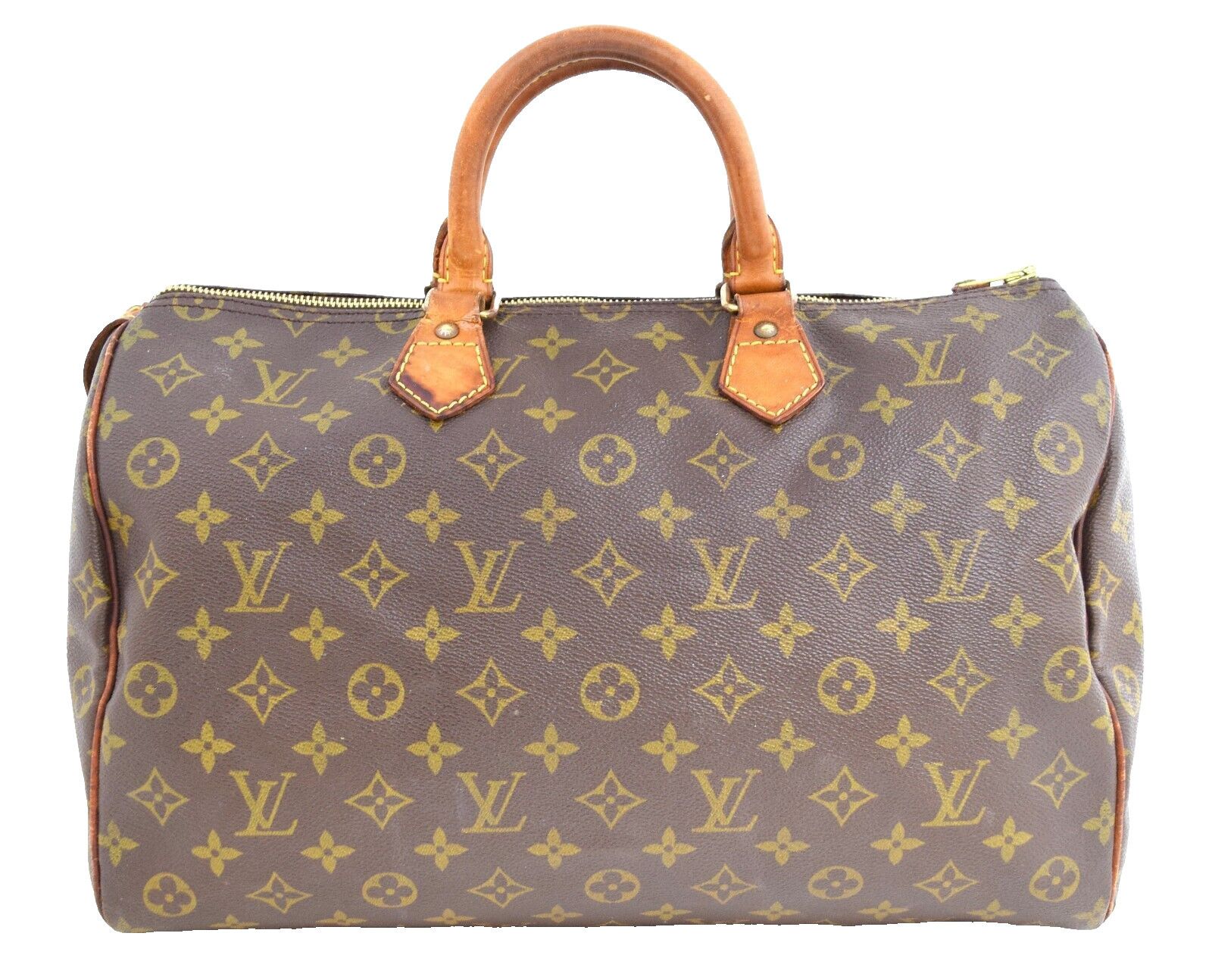 Louis Vuitton Louis Vuitton Speedy 35 Handbag Monogram Canvas M41524 Size ONE SIZE - 1 Thumbnail