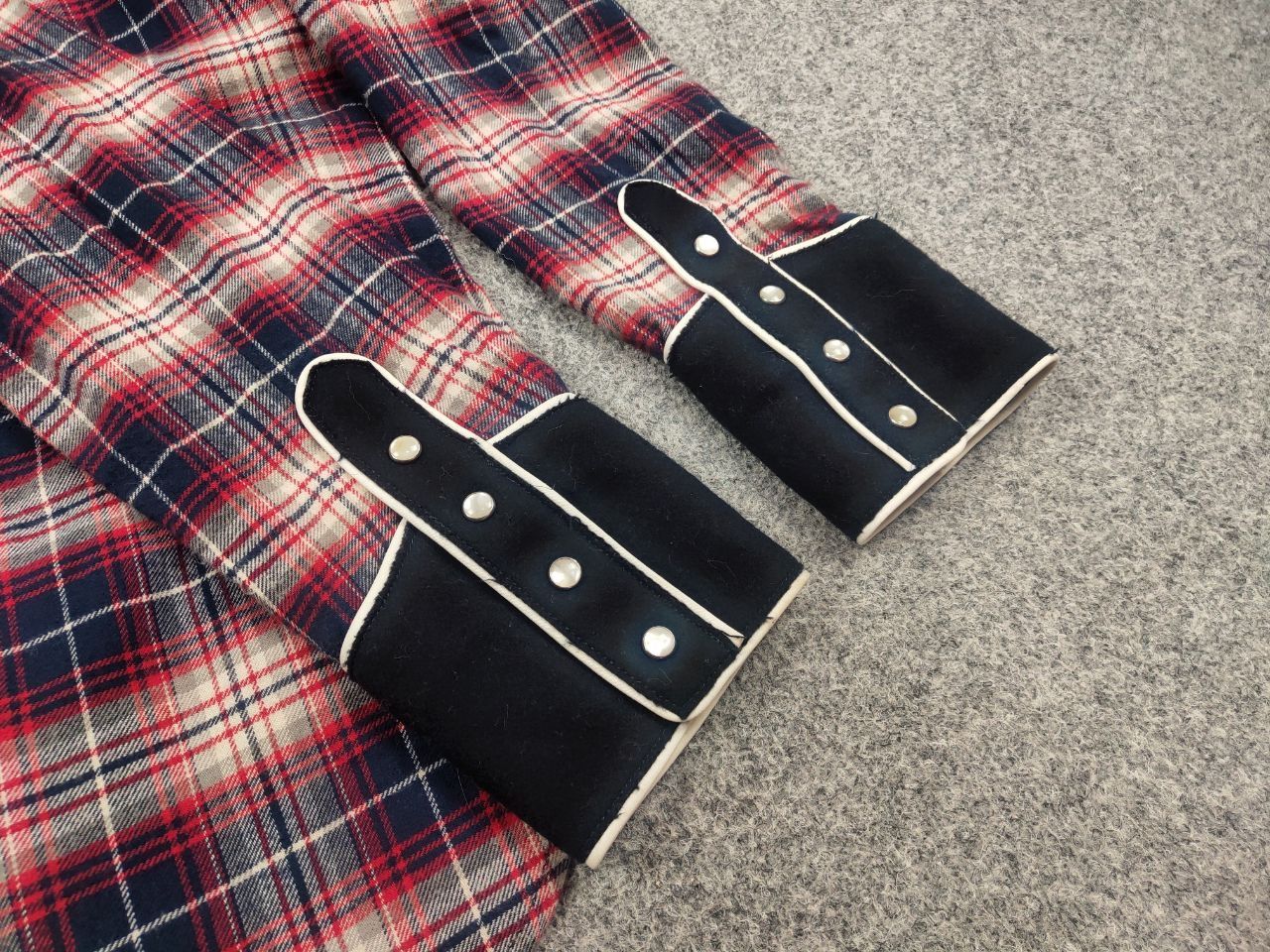 Dsquared2 Dsquared2 Brushed Cotton Flannel Western Button Shirt In Red Size US S / EU 44-46 / 1 - 10 Thumbnail