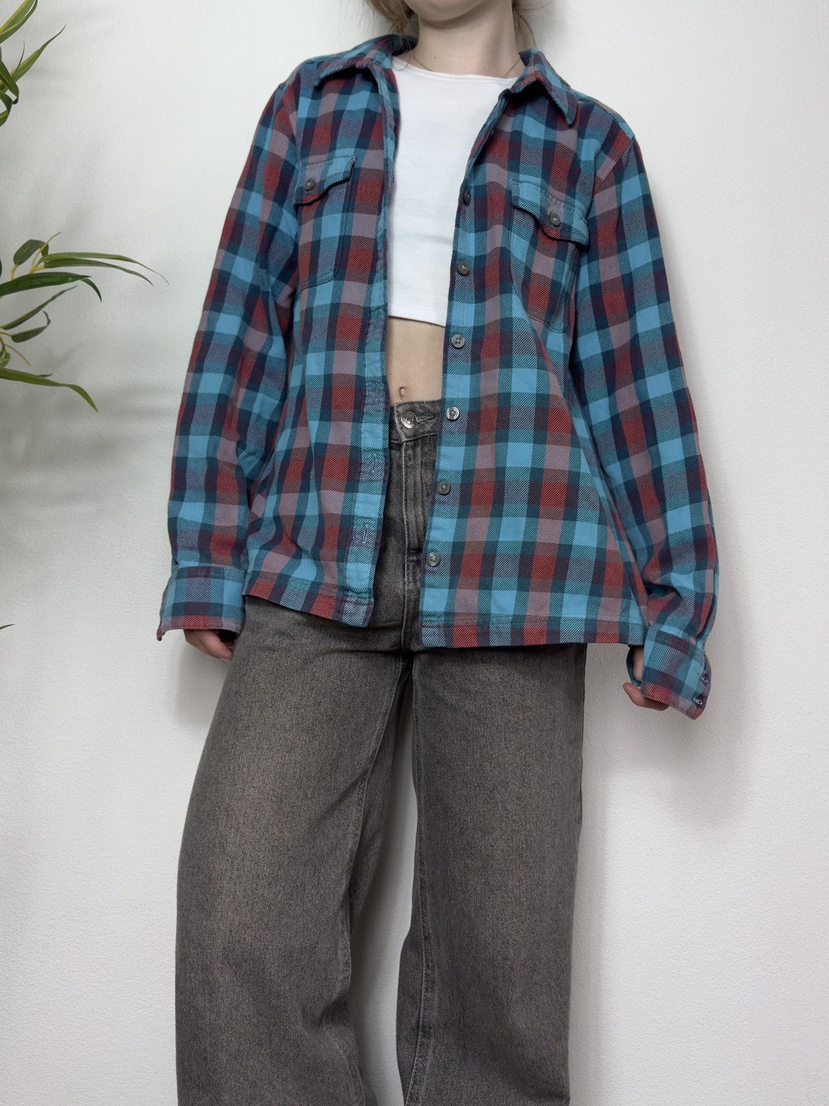 Patagonia VINTAGE PATAGONIA CHECKERED BASIC SHIRT Size US XS / EU 42 / 0 - 4 Thumbnail