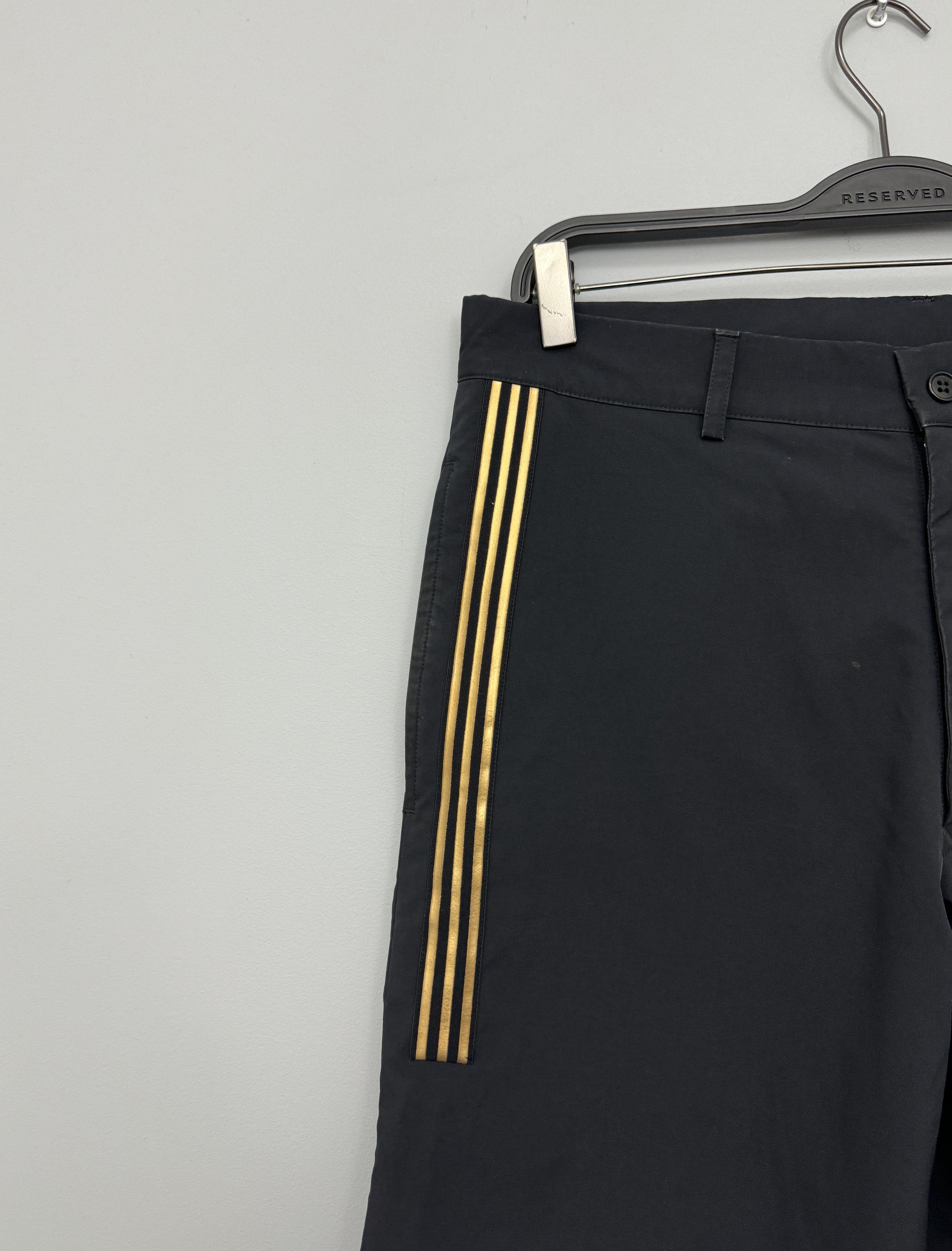 Adidas Vintage 2003 Adidas Y-3 Pants Casual Gold Stripes M Size US 32 / EU 48 - 4 Thumbnail