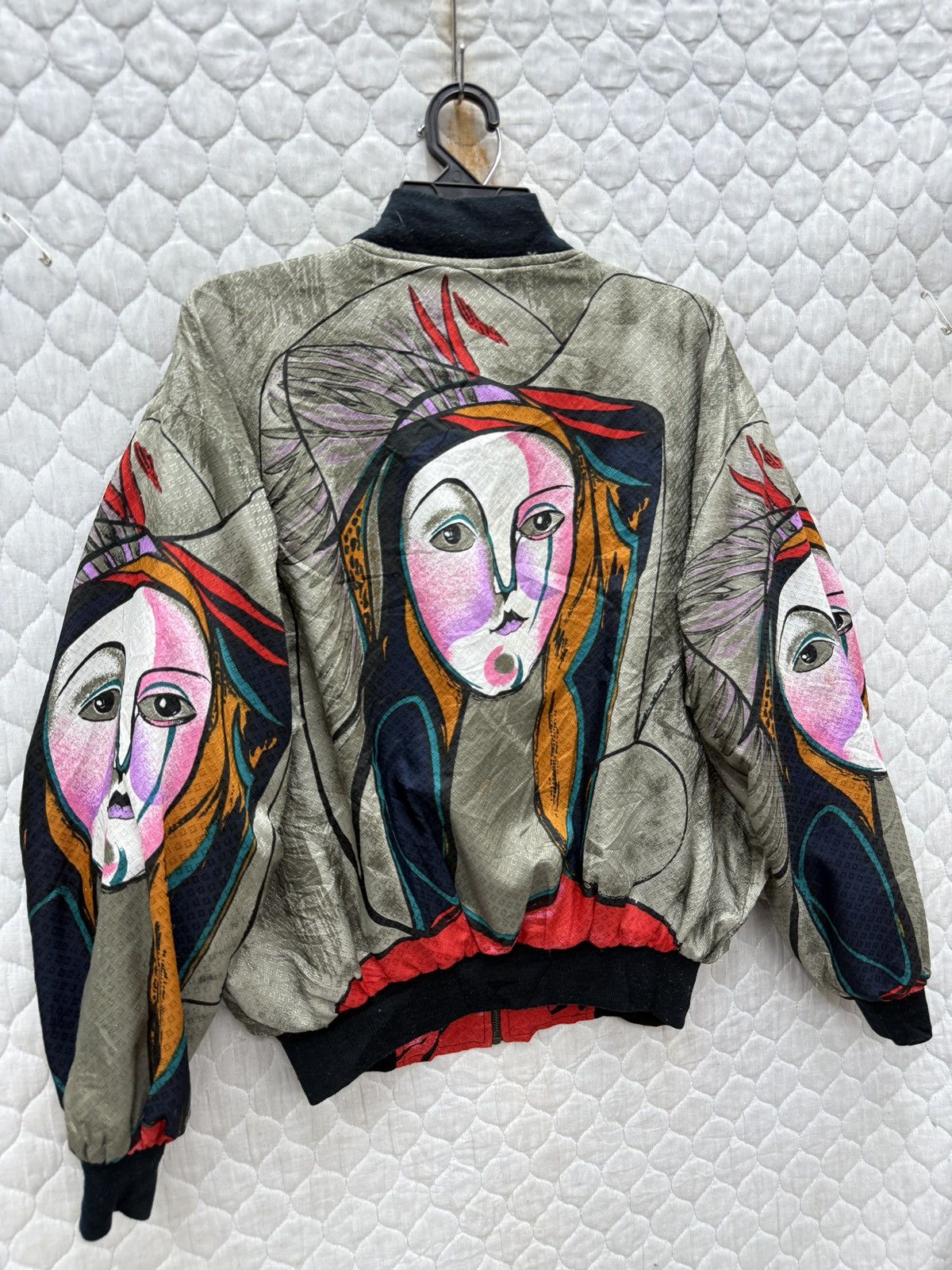 Fuck Art, Make Tees 🔥🔥🔥ARCIVE VINTAGE PICASSO BOMBER JACKET Size M / US 6-8 / IT 42-44 - 5 Thumbnail