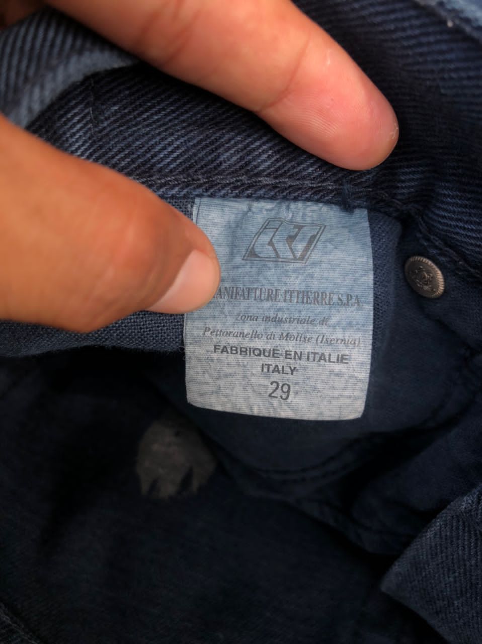Versace Jeans Couture × Vintage Vintage Versace Jeans Couture Blue Denim Jeans Size US 29 - 4 Thumbnail