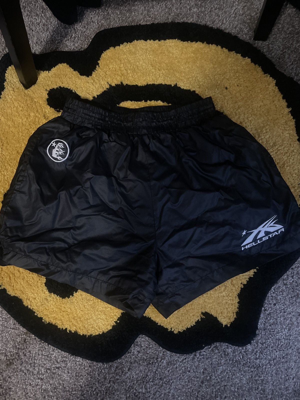 Short Résille Hellstar - Taille L - Noir Coton - Occasion Parfait état