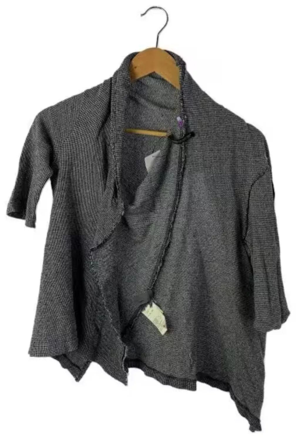 Yohji Yamamoto Yohji Yamamoto Lightweight Cardigan in Gray Size US M / EU 48-50 / 2 - 1 Thumbnail