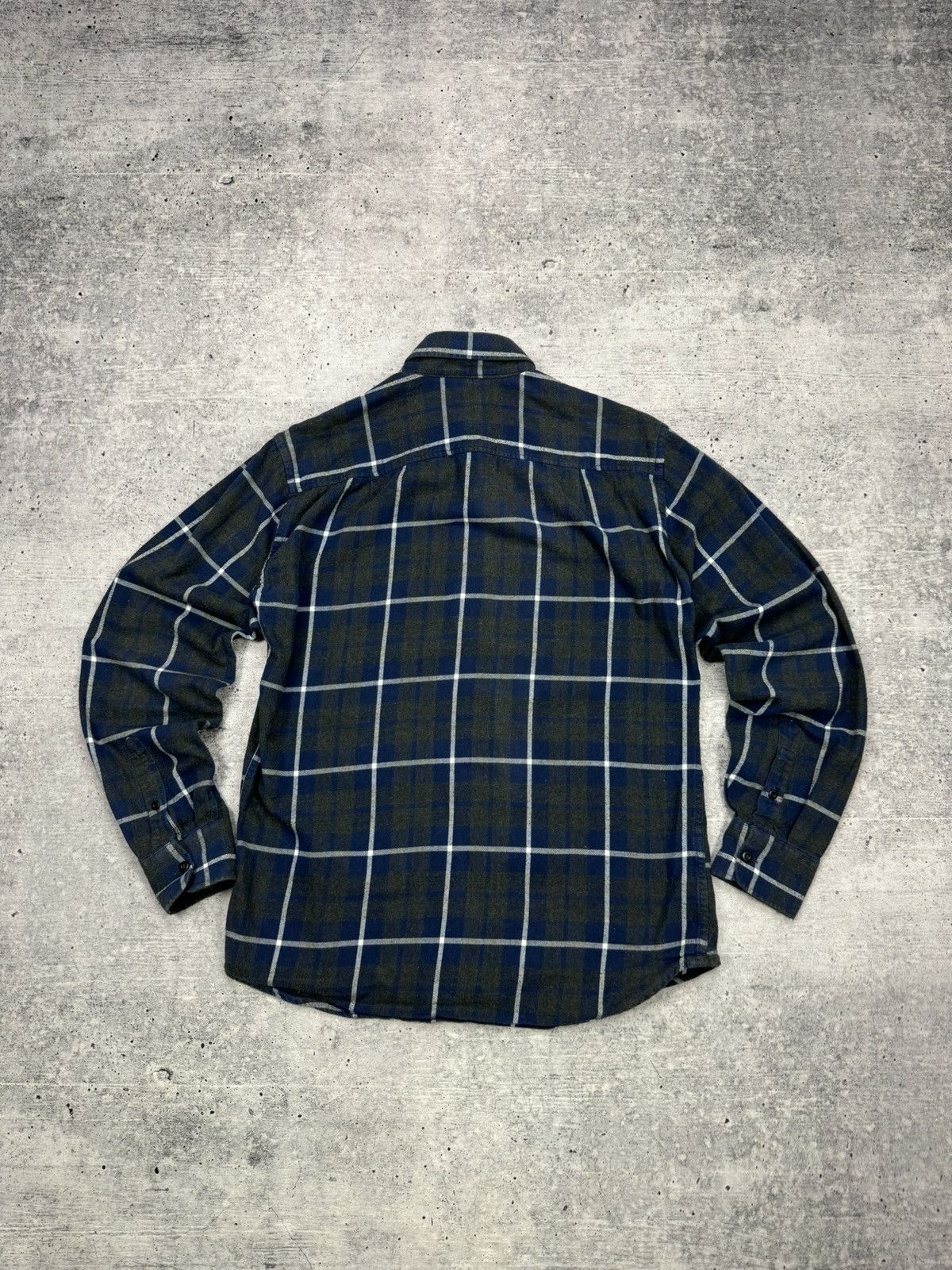Designer × Vintage Vintage Y2K Plaid Flannel Checkered Shirt Travis Scott Style Size US S / EU 44-46 / 1 - 14 Thumbnail