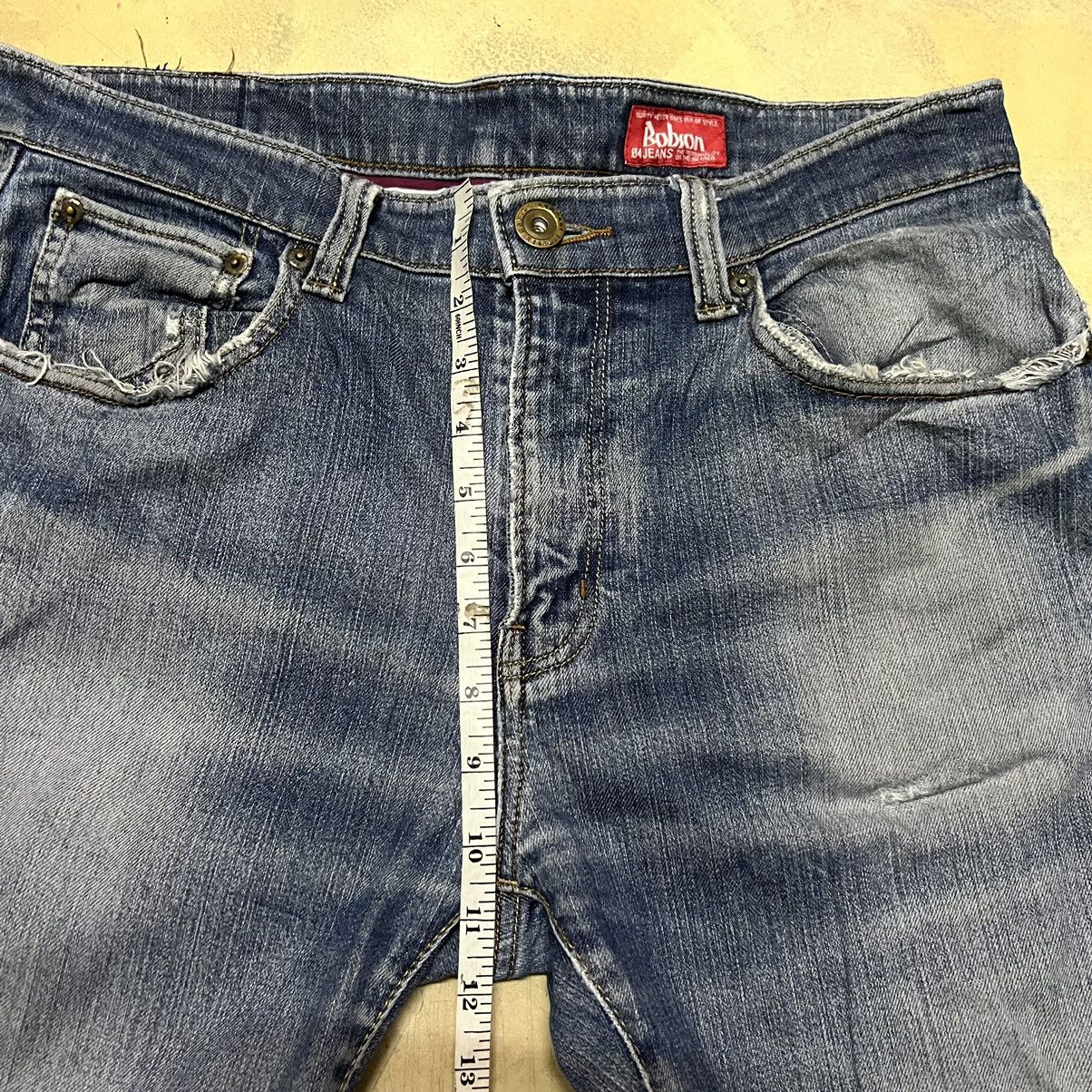 Japanese Brand Vintage Bobson Distressed Blue Denim Jeans Size US 34 / EU 50 - 10 Thumbnail
