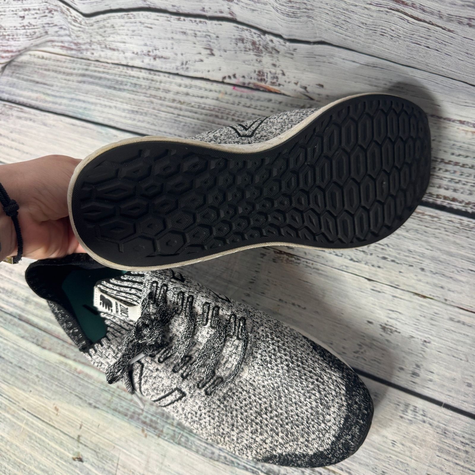 New Balance New Balance Motif Free Foam Black & White Sneakers Womens 11 Size US 11 / IT 41 - 3 Thumbnail
