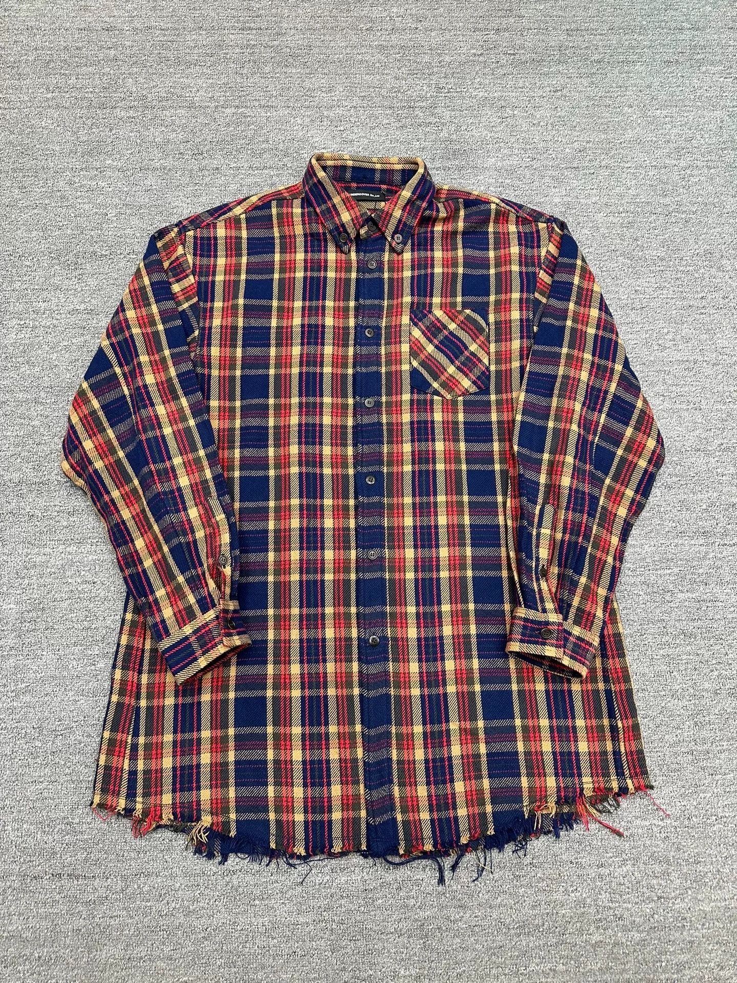 Undercover Undercover 18SS Flannel Plaid Shirt Size US L / EU 52-54 / 3 - 1 Thumbnail