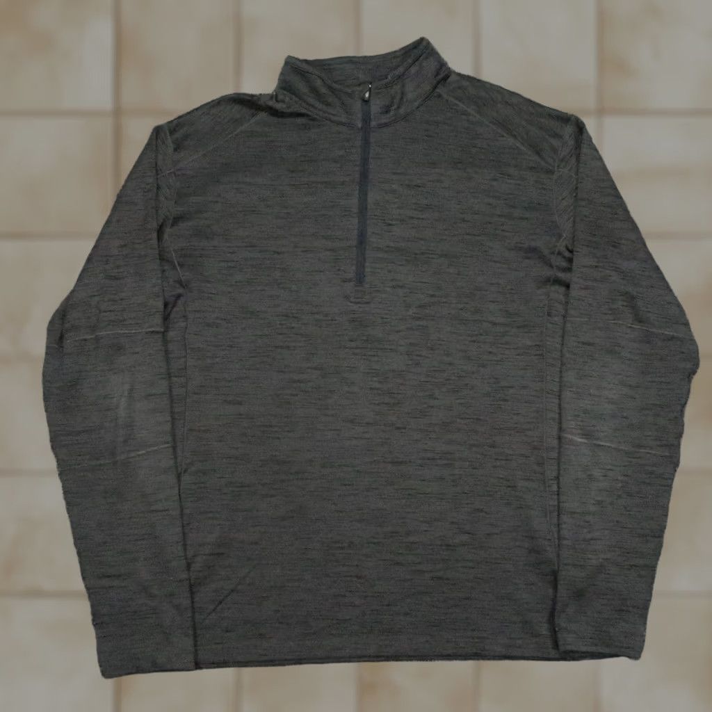 Vintage Kuhl Pullover Mens 2XL Gray Quarter Zip Lightweight Performance Hiking Activewear Casual Travel Shirt Size US XXL / EU 58 / 5 - 1 Thumbnail