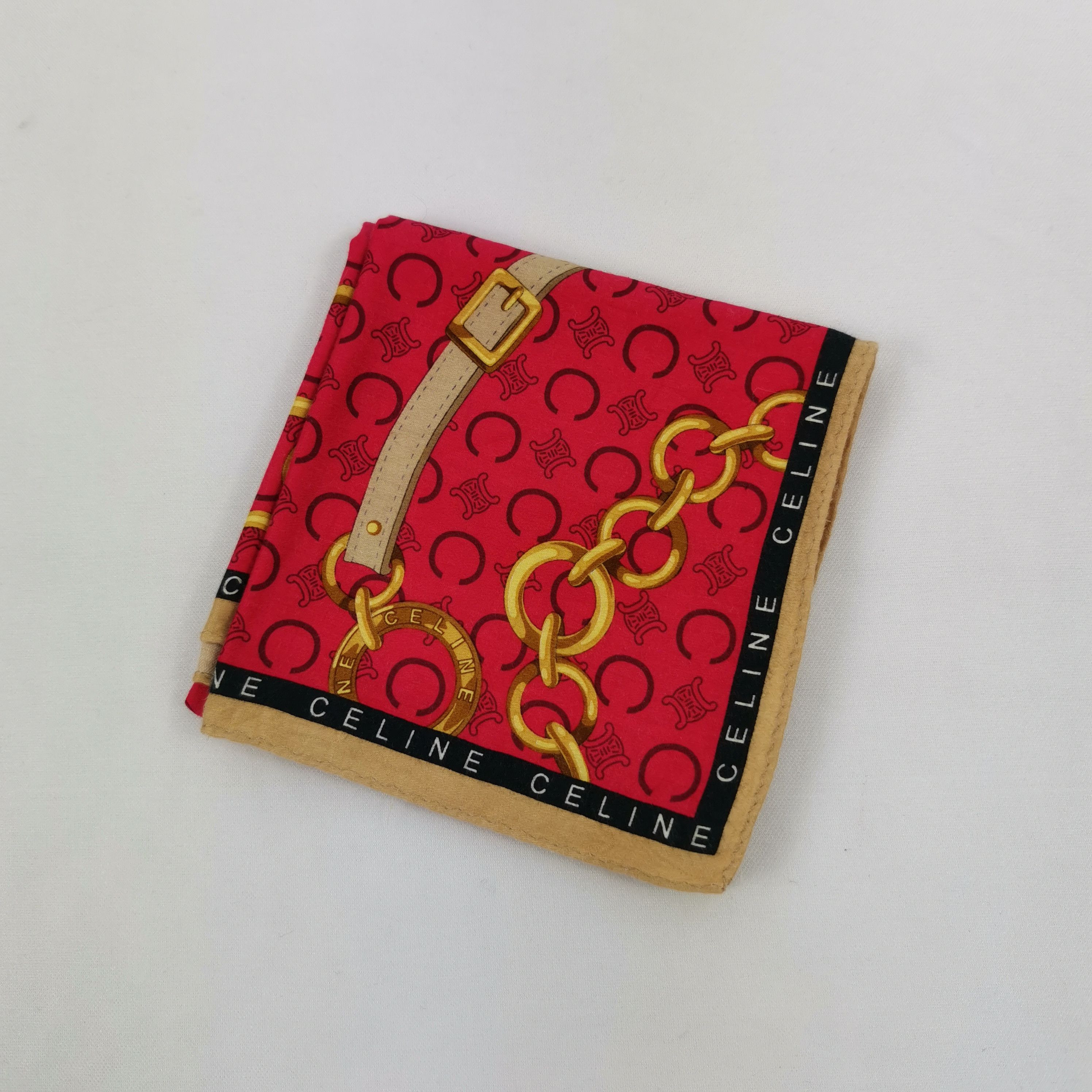 Celine Vintage CELINE Paris Handkerchief 56789 Size ONE SIZE - 3 Thumbnail