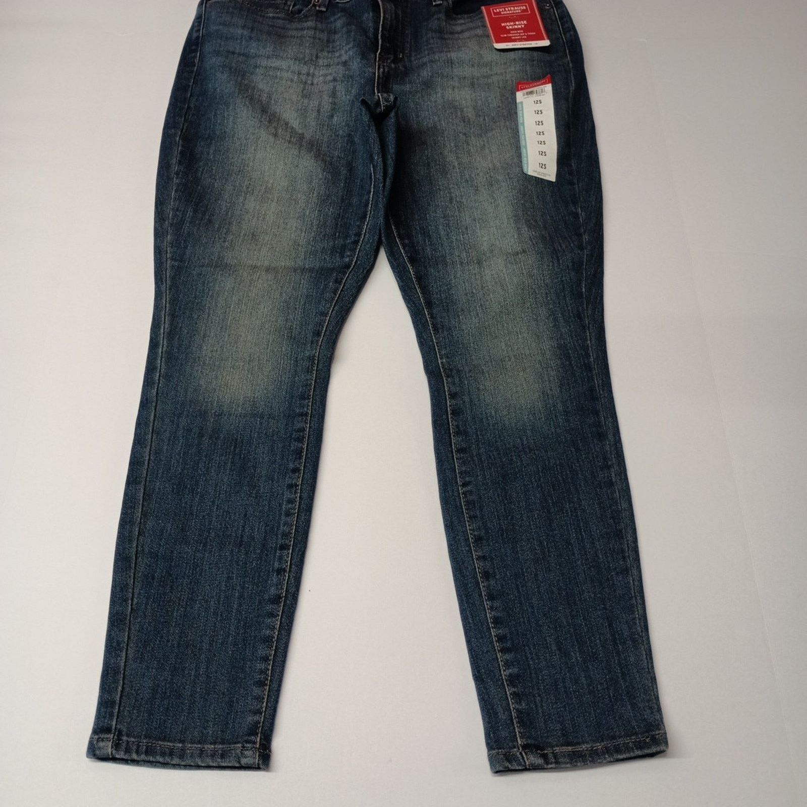 Levi's Levi Signature High Rise Skinny Jeans Women's Size 12S 31x28 Size 34" / US 12 / IT 48 - 3 Thumbnail