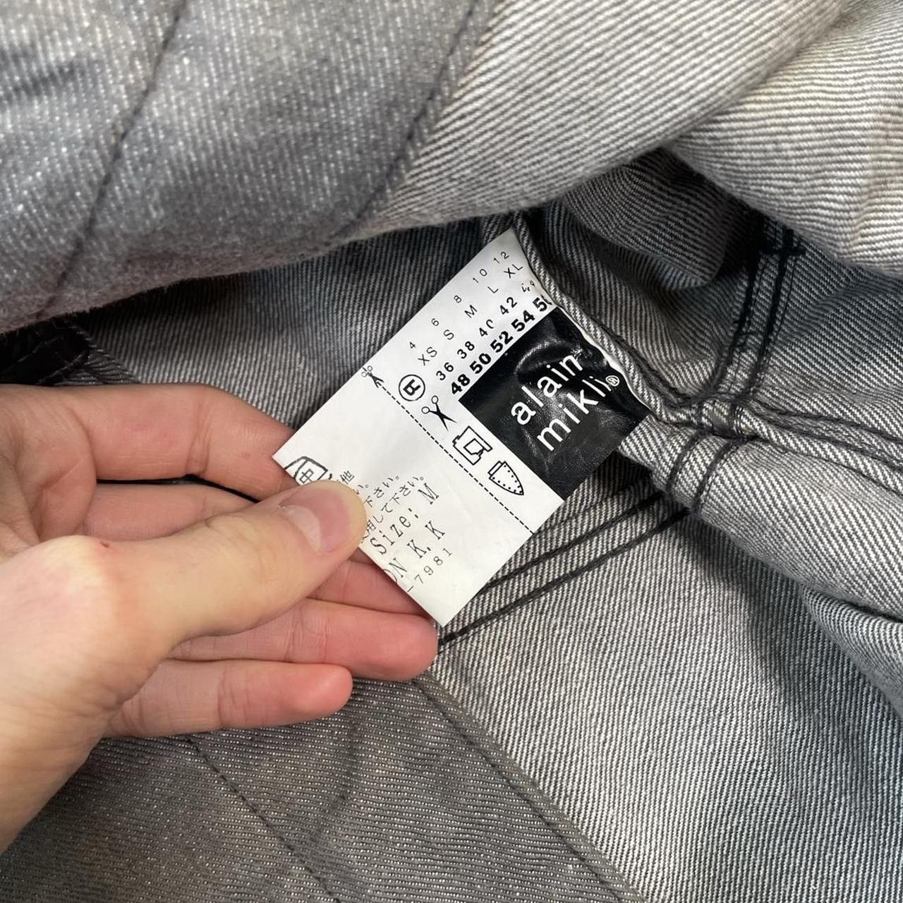 Alain Mikli × Vintage 2000s Alain Mikli panelled denim jacket Size US M / EU 48-50 / 2 - 6 Thumbnail