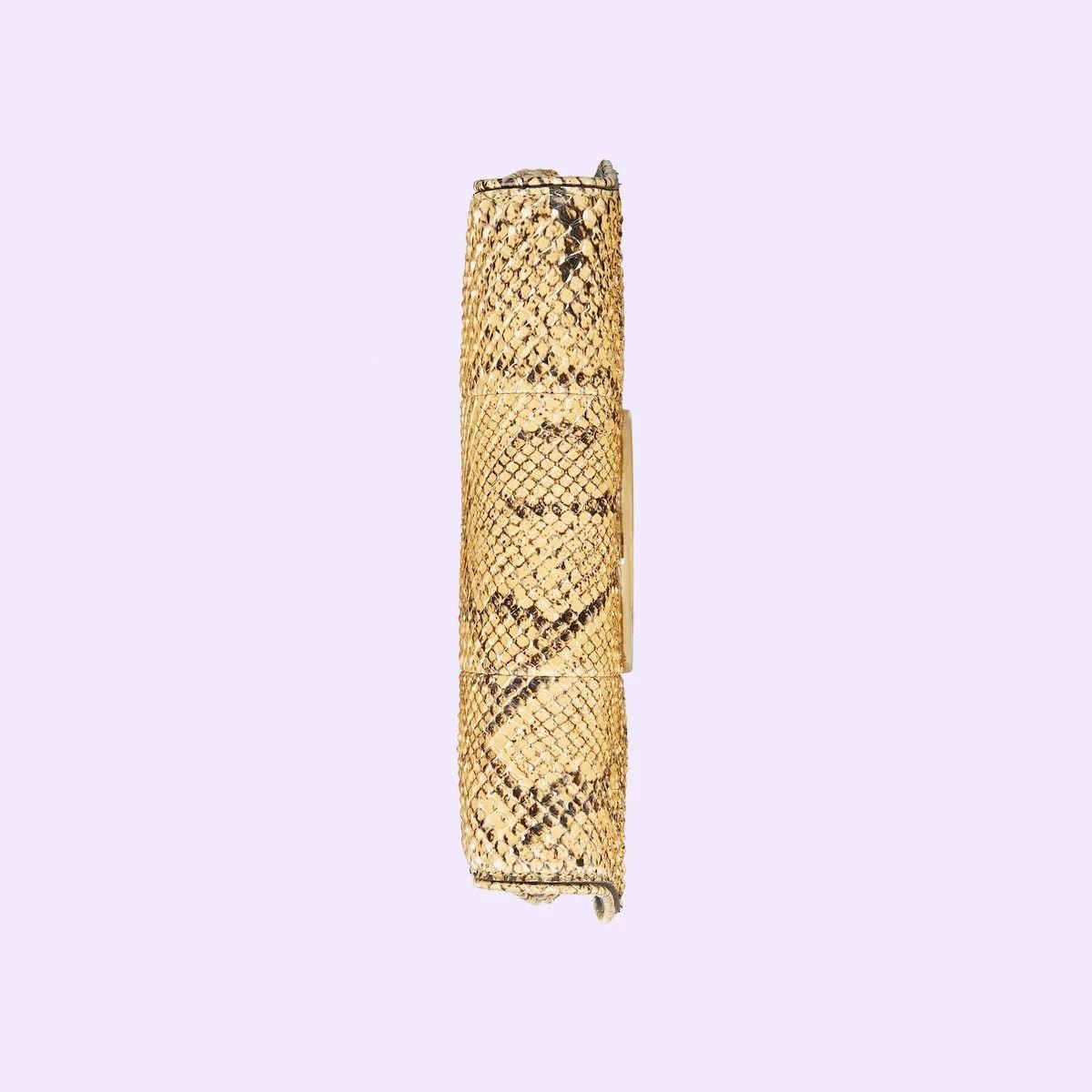 Gucci o1la5ras0526 Size: OS / Blondie Small Python Shoulder Bag Size ONE SIZE - 8 Thumbnail