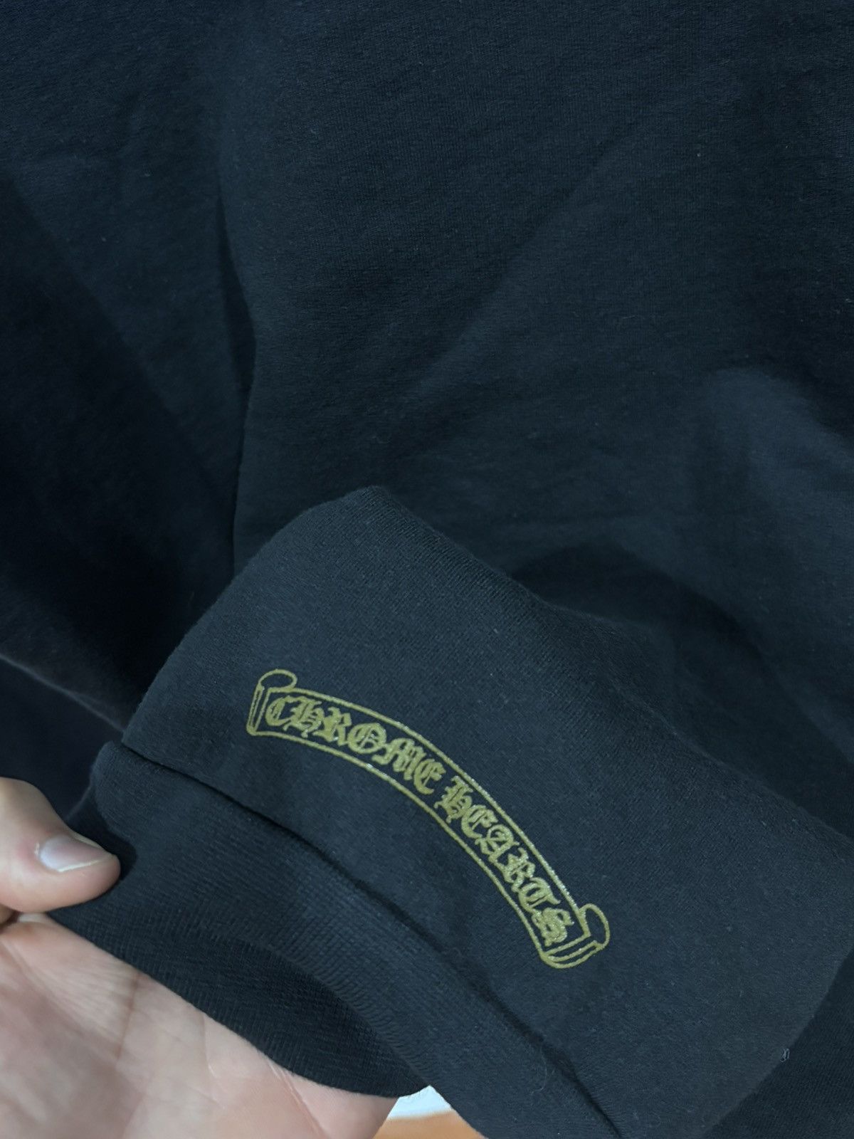 Chrome Hearts Chrome Hearts Vertical Logo Zip Up Hoodie Size US L / EU 52-54 / 3 - 6 Thumbnail