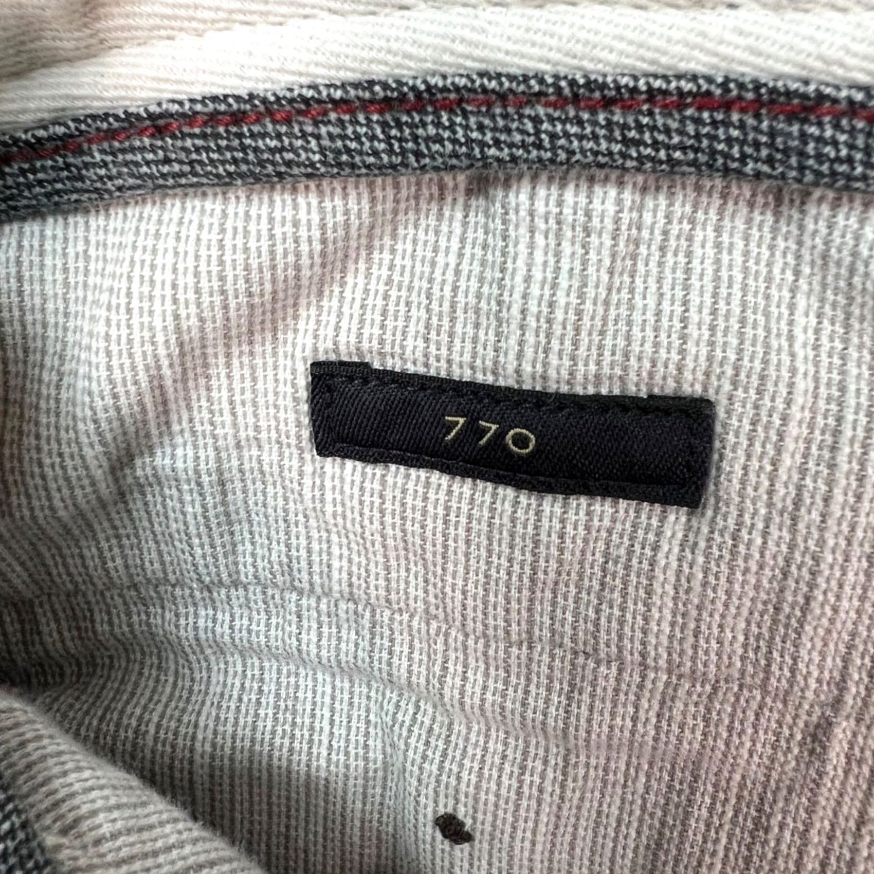 J.Crew J. Crew Mens 34x29 Heather Gray Cotton Pants Relaxed Fit Casual Trousers Size US 34 / EU 50 - 4 Thumbnail