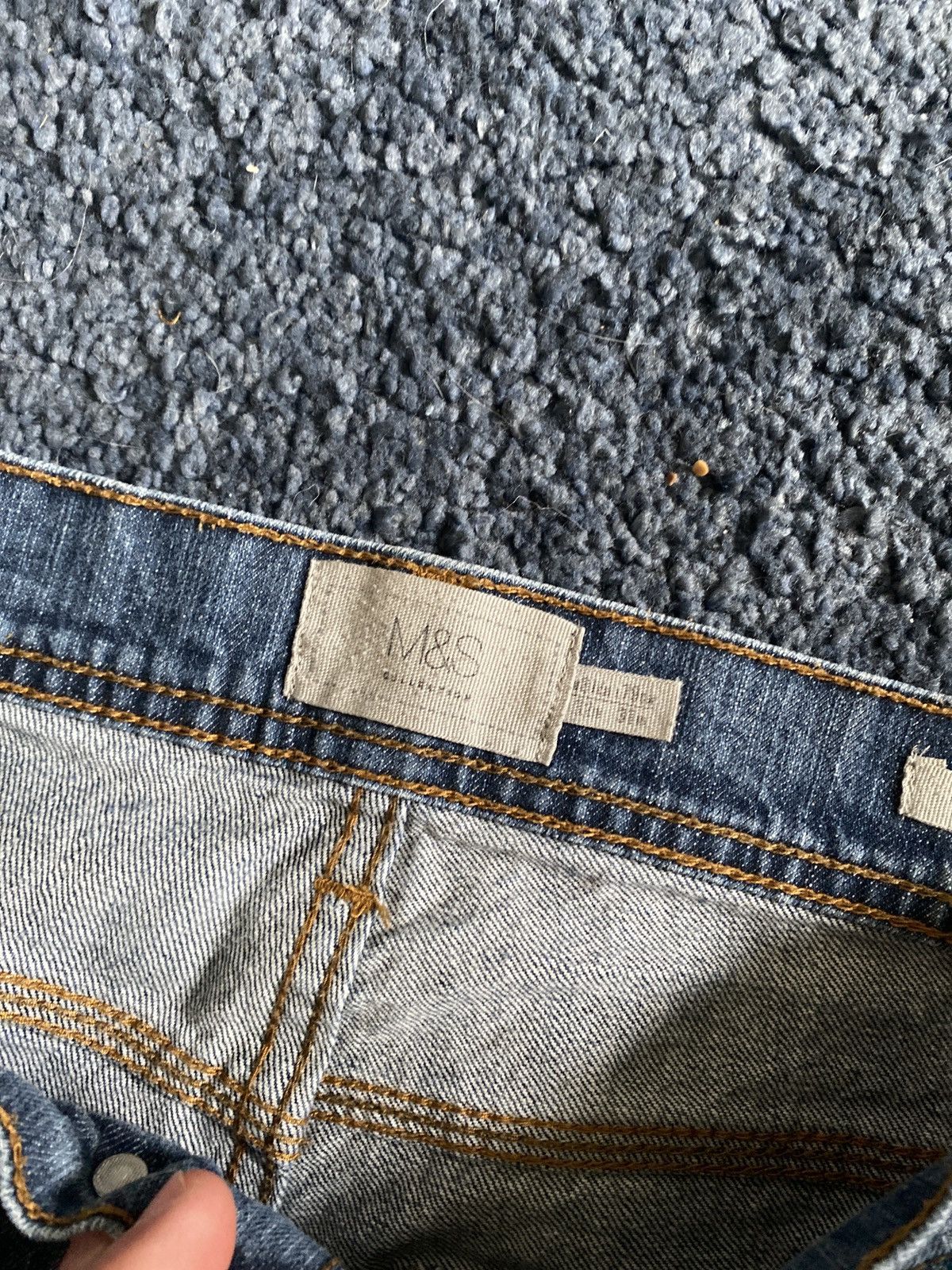 Other reworked leopard print jeans Size US 32 / EU 48 - 3 Thumbnail