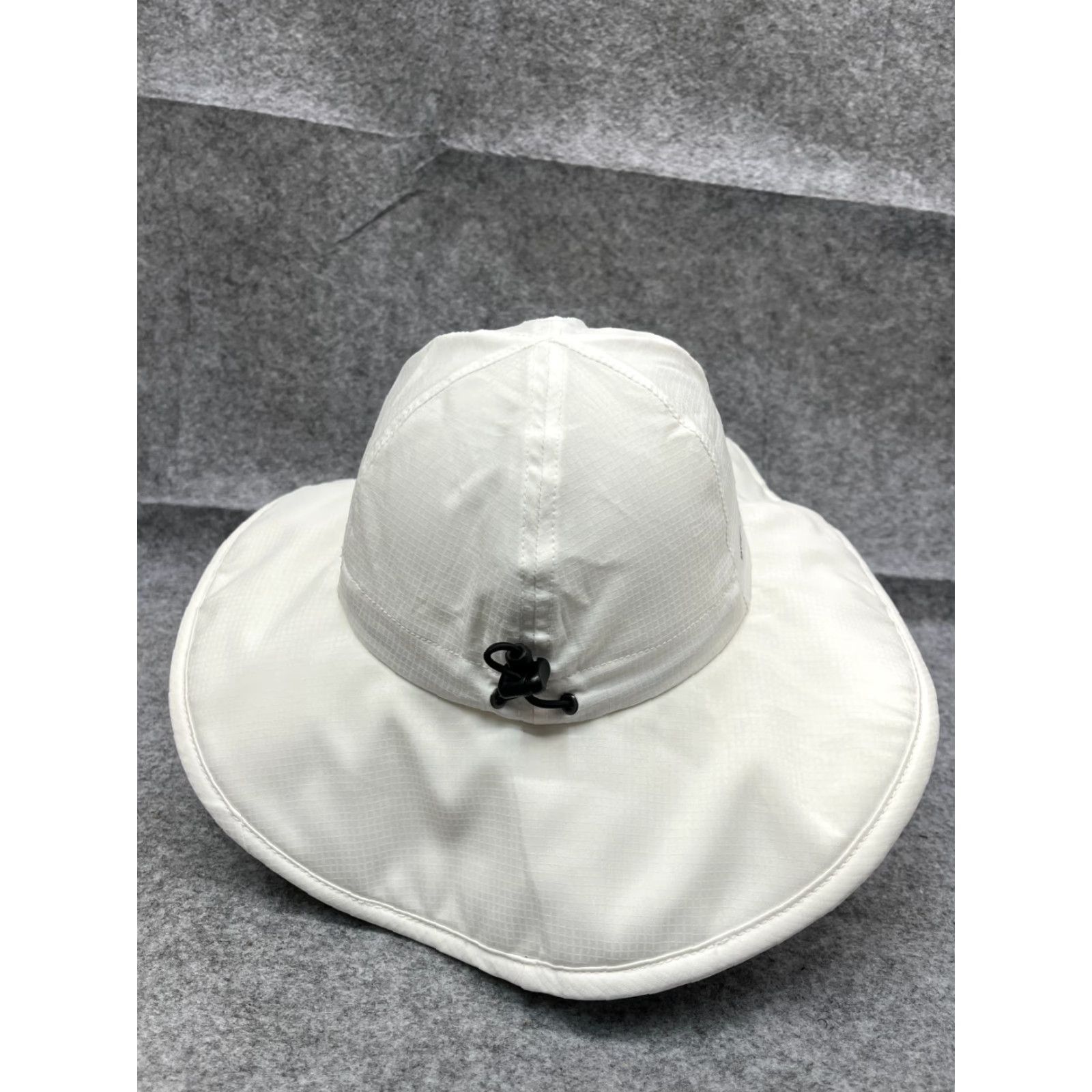 Vintage Columbia Sun Bucket Hat Women One Size White Nylon Polyester Lined Camp Outdoor Size ONE SIZE - 6 Thumbnail