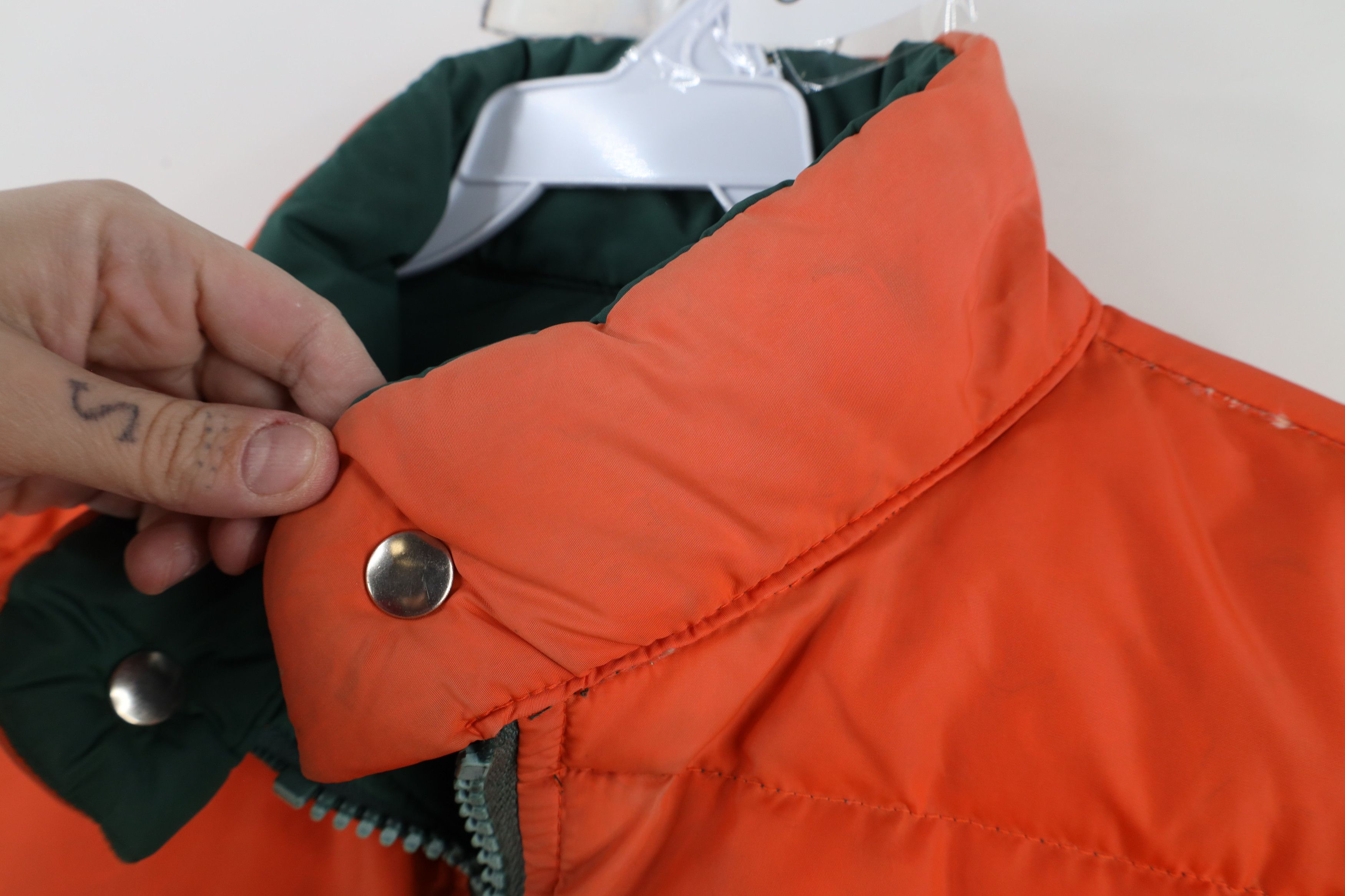 Vintage Vintage 70s Streetwear Reversible Down Puffer Vest Jacket Size US M / EU 48-50 / 2 - 17 Thumbnail