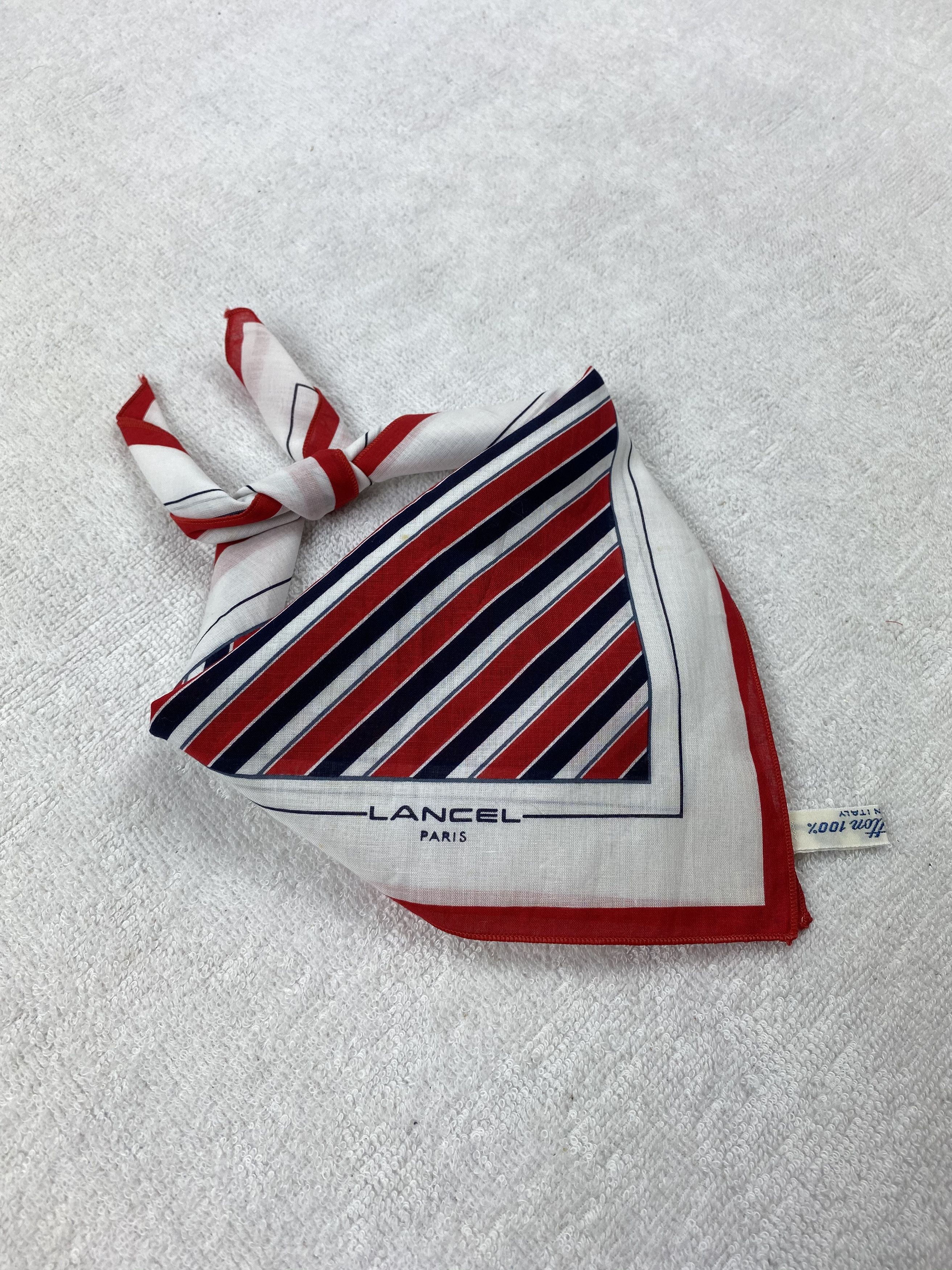 Lancel × Vintage Lancel Handkerchief / Bandana / Neckerchief Size ONE SIZE - 2 Thumbnail
