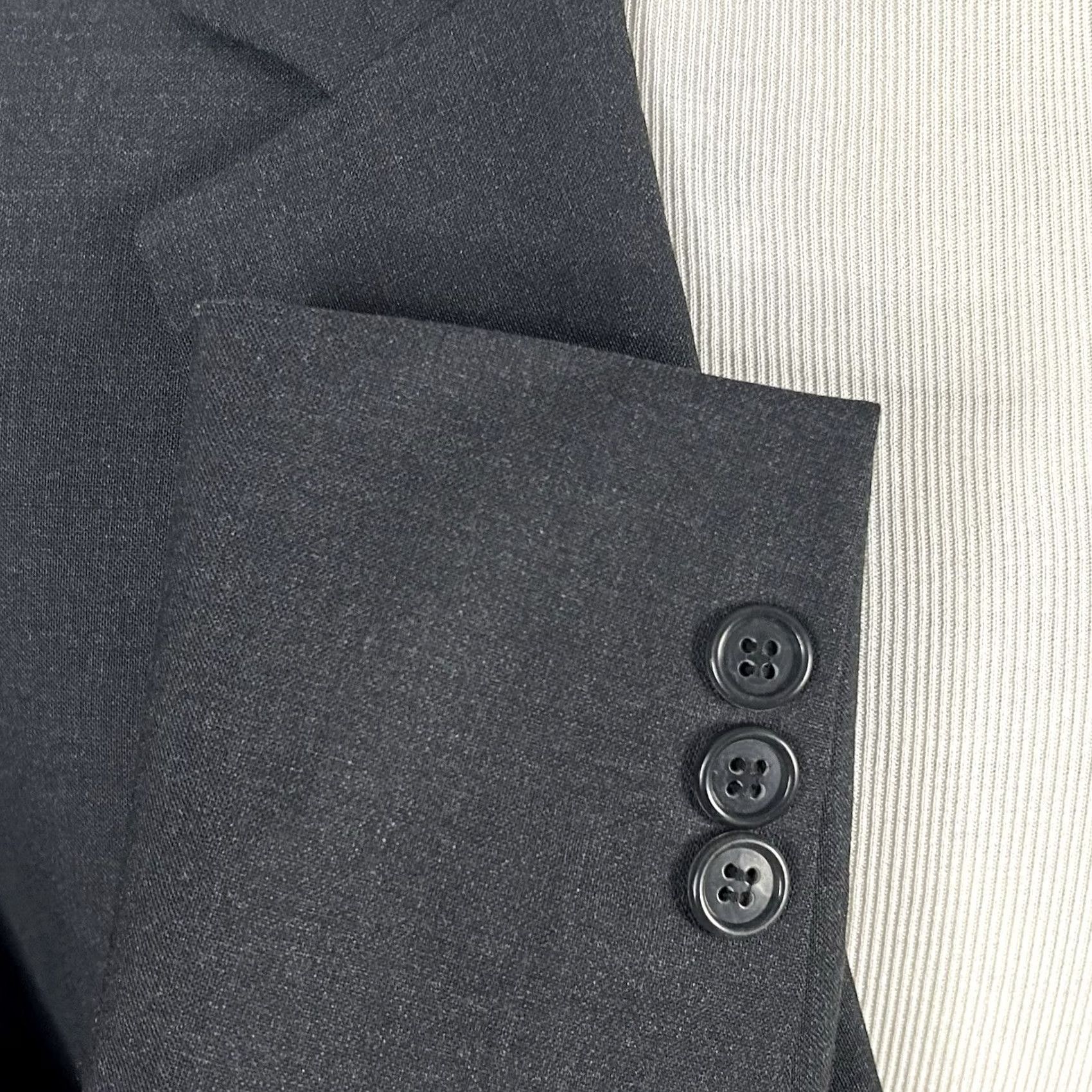 Brooks Brothers Brooks Brothers Sport Coat Gray Wool Blend Stretch 2-Button Lined Vented 44L Mens Regular Jacket Coat Size US XS / EU 42 / 0 - 4 Thumbnail