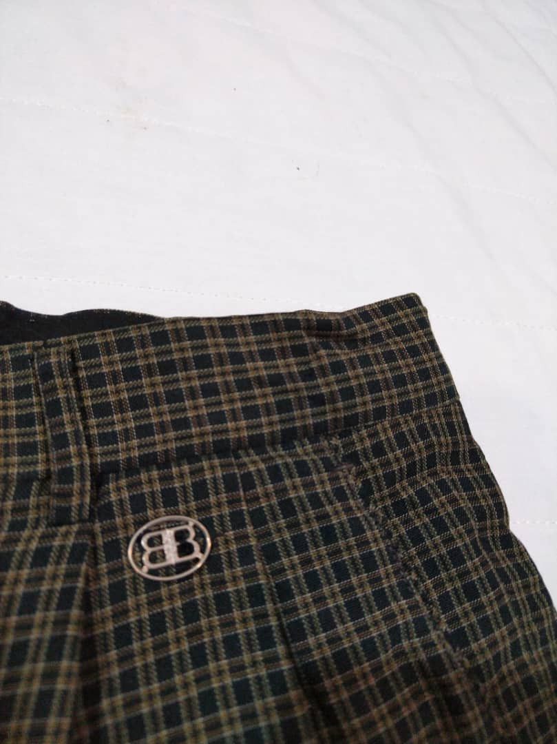 Balenciaga × Designer BALENCIAGA GOLF CHECKED CASUAL PANTS Size US 31 - 3 Thumbnail
