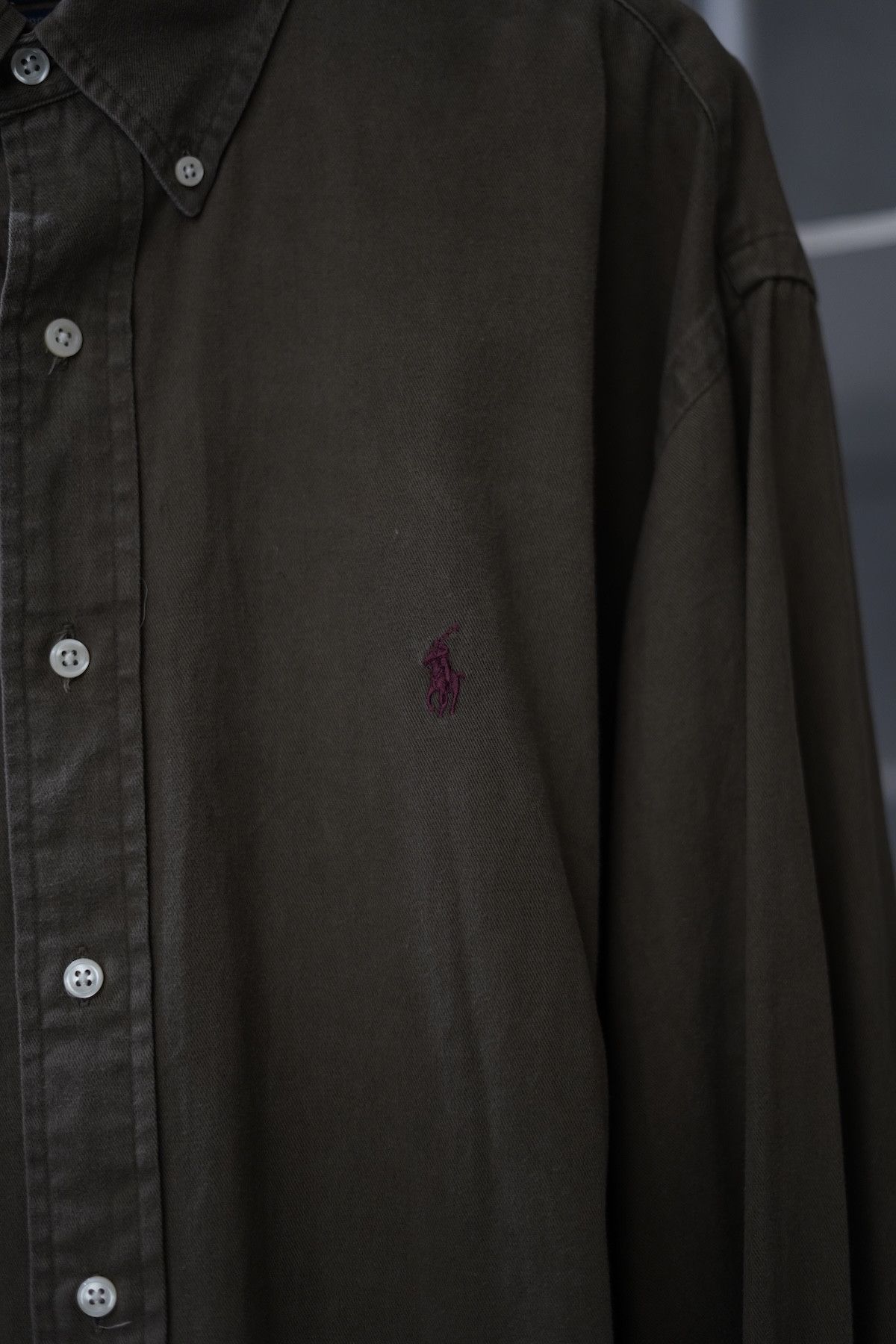Ralph Lauren RALPH LAUREN Button-down shirt in khaki green Size US M / EU 48-50 / 2 - 6 Thumbnail