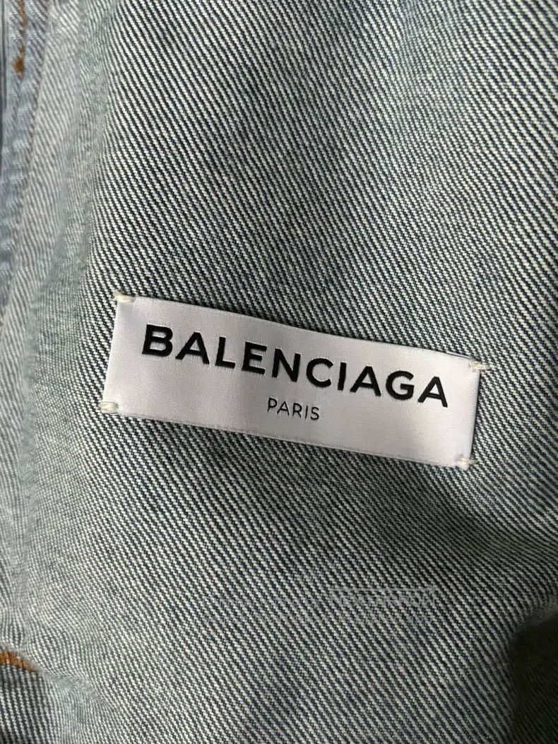 Balenciaga Balenciaga Classic denim jacket Size XXS / US 00 / IT 34 - 3 Thumbnail