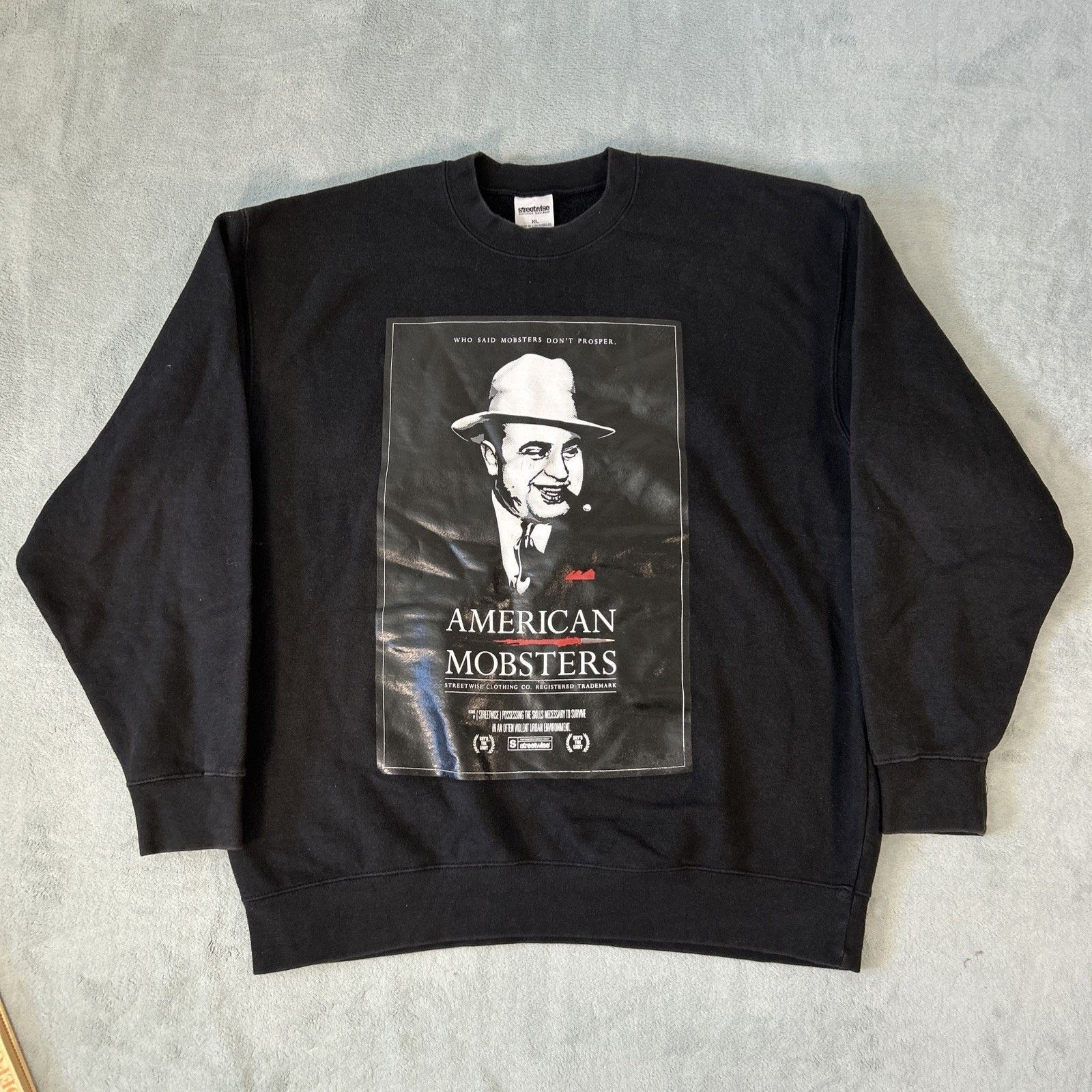Supreme Supreme niagara black and pink problem solver xl sweater