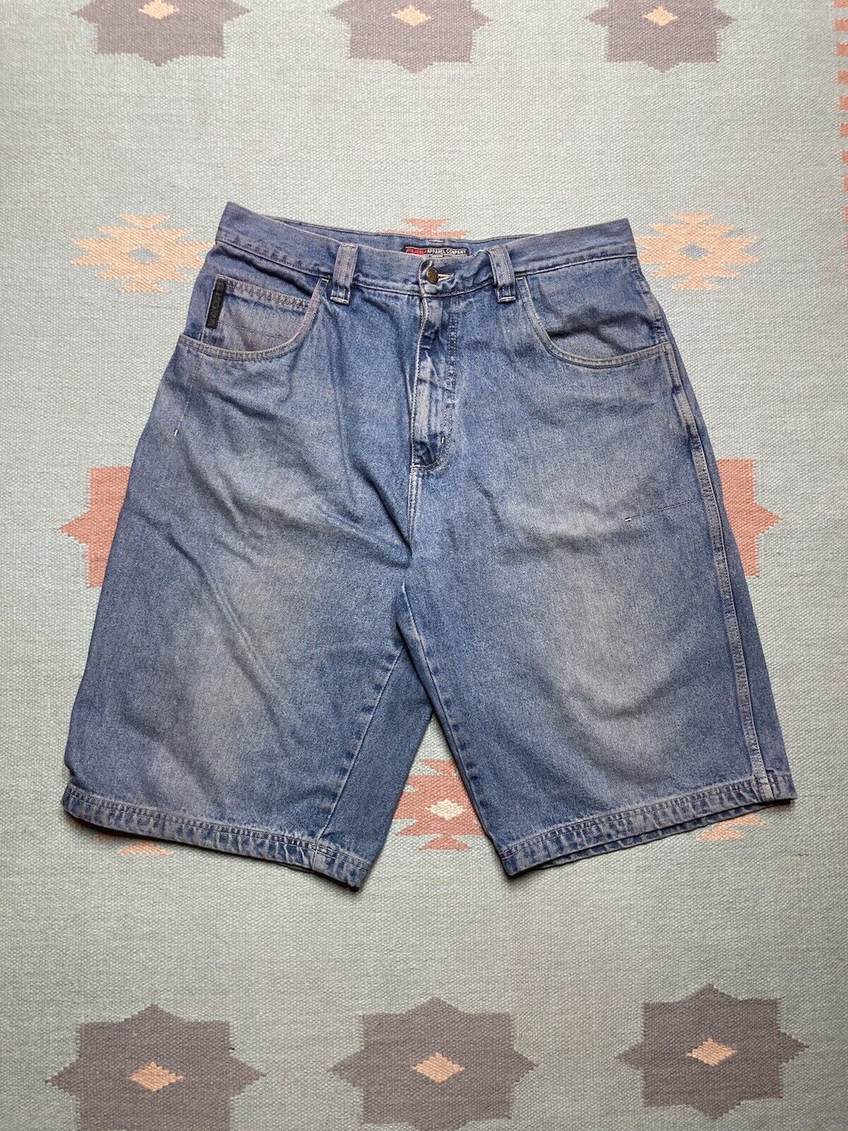 Fubu × Vintage y2k baggy jeans shorts jorts Fubu carpenter skater wide 35 Size US 35 - 5 Thumbnail