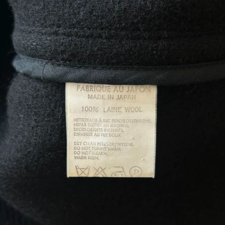 Yohji Yamamoto Yohji Yamamoto Hooded Coat with Horn Buttons-2508 Size US M / EU 48-50 / 2 - 8 Thumbnail