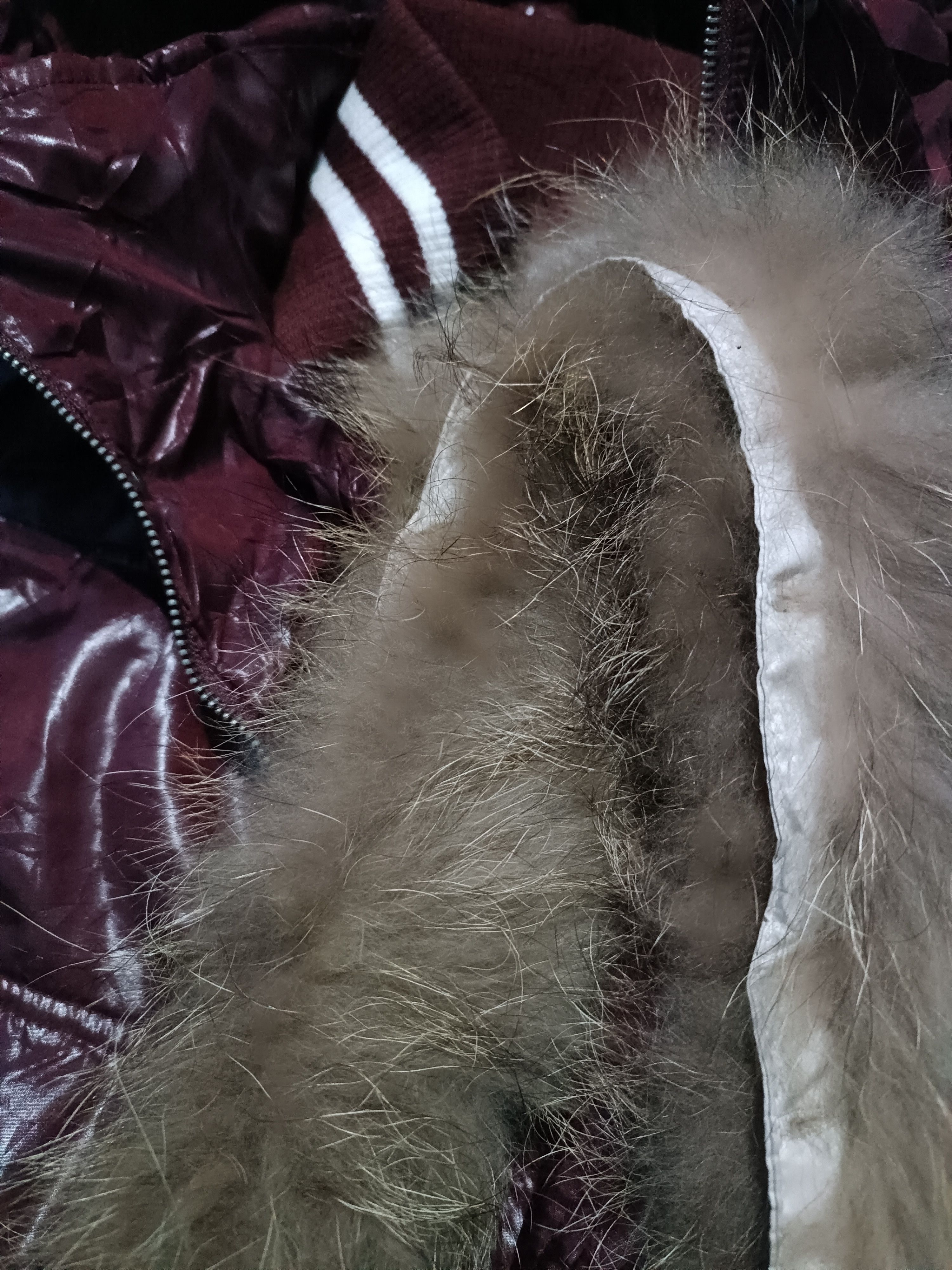 Japanese Brand Nylaus Double Layer Fur Puffer Down Jacket Size US L / EU 52-54 / 3 - 8 Thumbnail