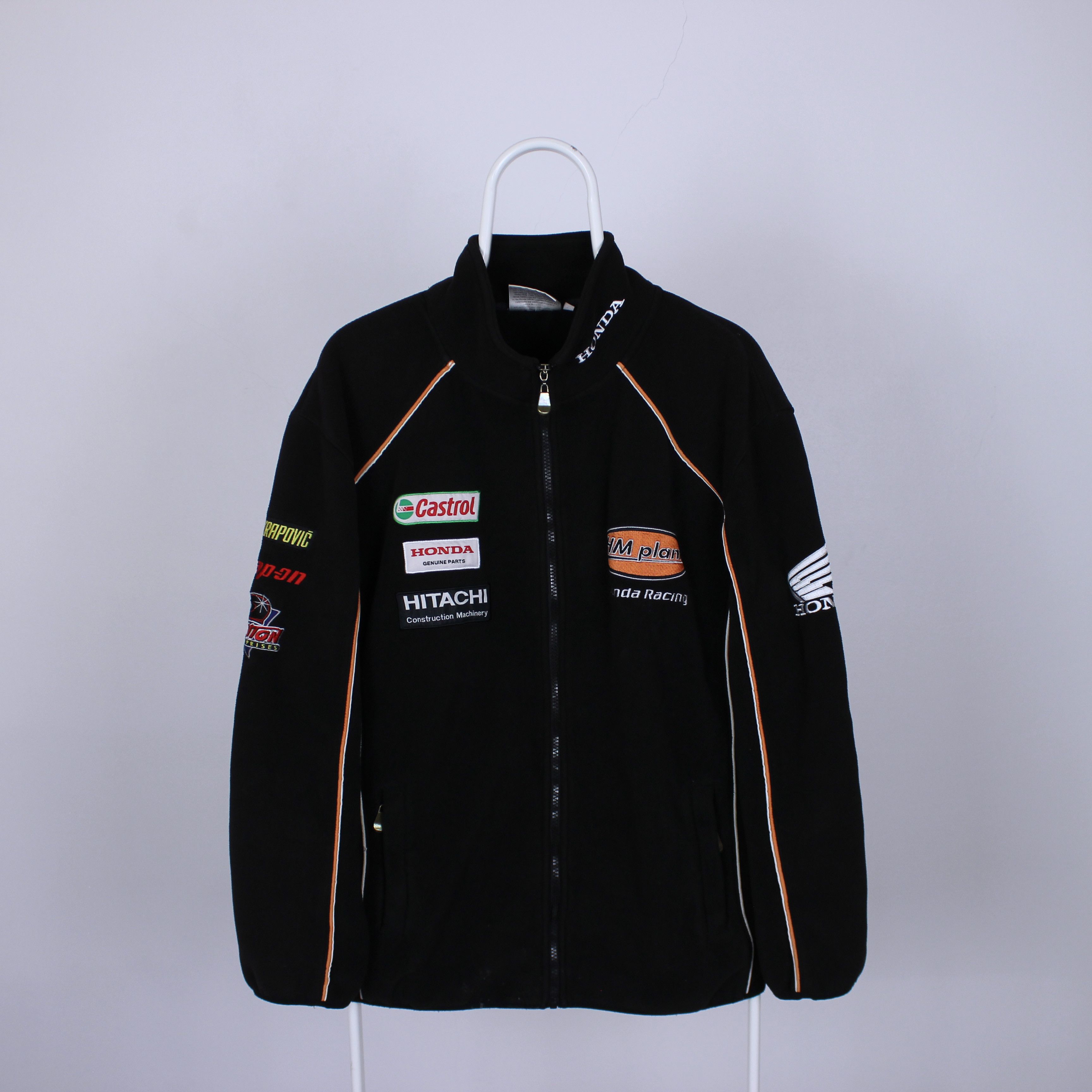 Honda Honda fleece jacket men full zip black L Size US L / EU 52-54 / 3 - 11 Thumbnail