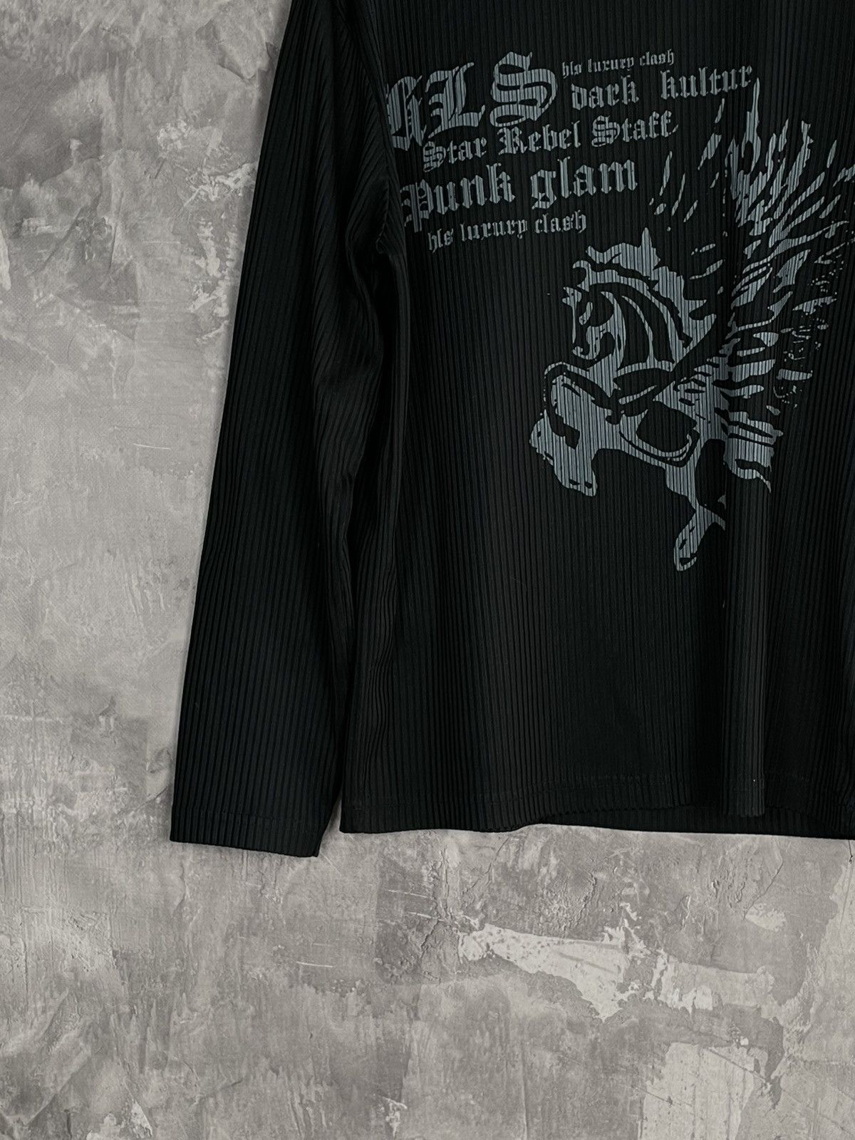 Affliction × Japanese Brand Crazy Y2K Design Affliction Style Long Sleeve Tee Size US XXL / EU 58 / 5 - 5 Thumbnail