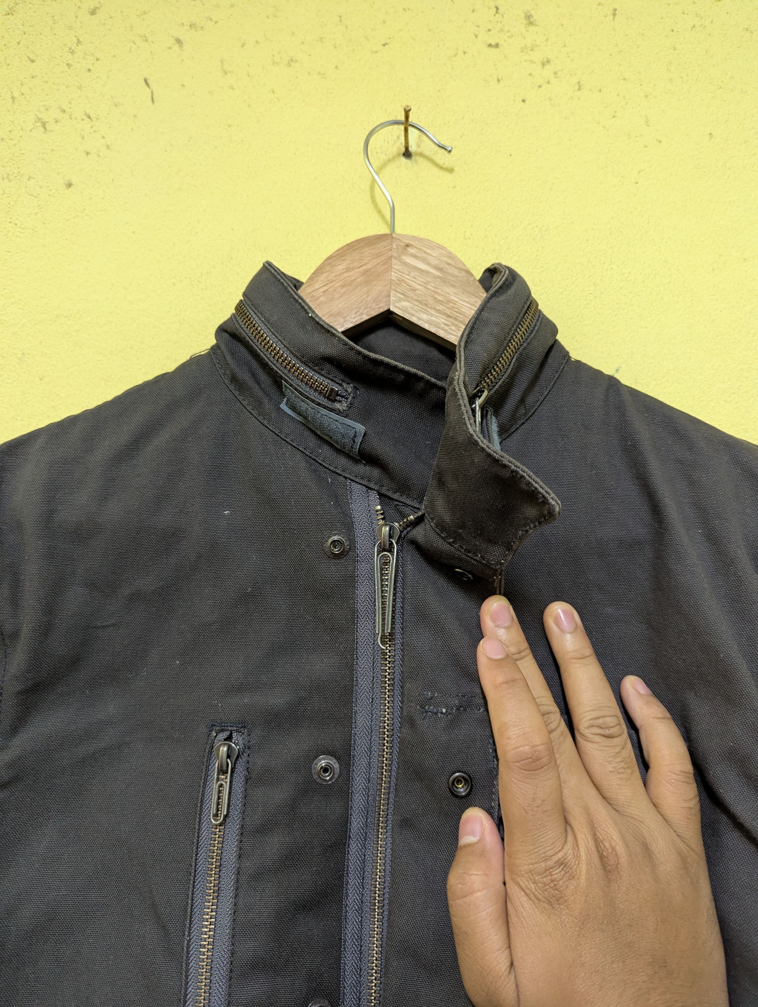 Davit Meursault Japan Designer Davit Mersault Duck Canvas Field Jacket Size US S / EU 44-46 / 1 - 8 Thumbnail
