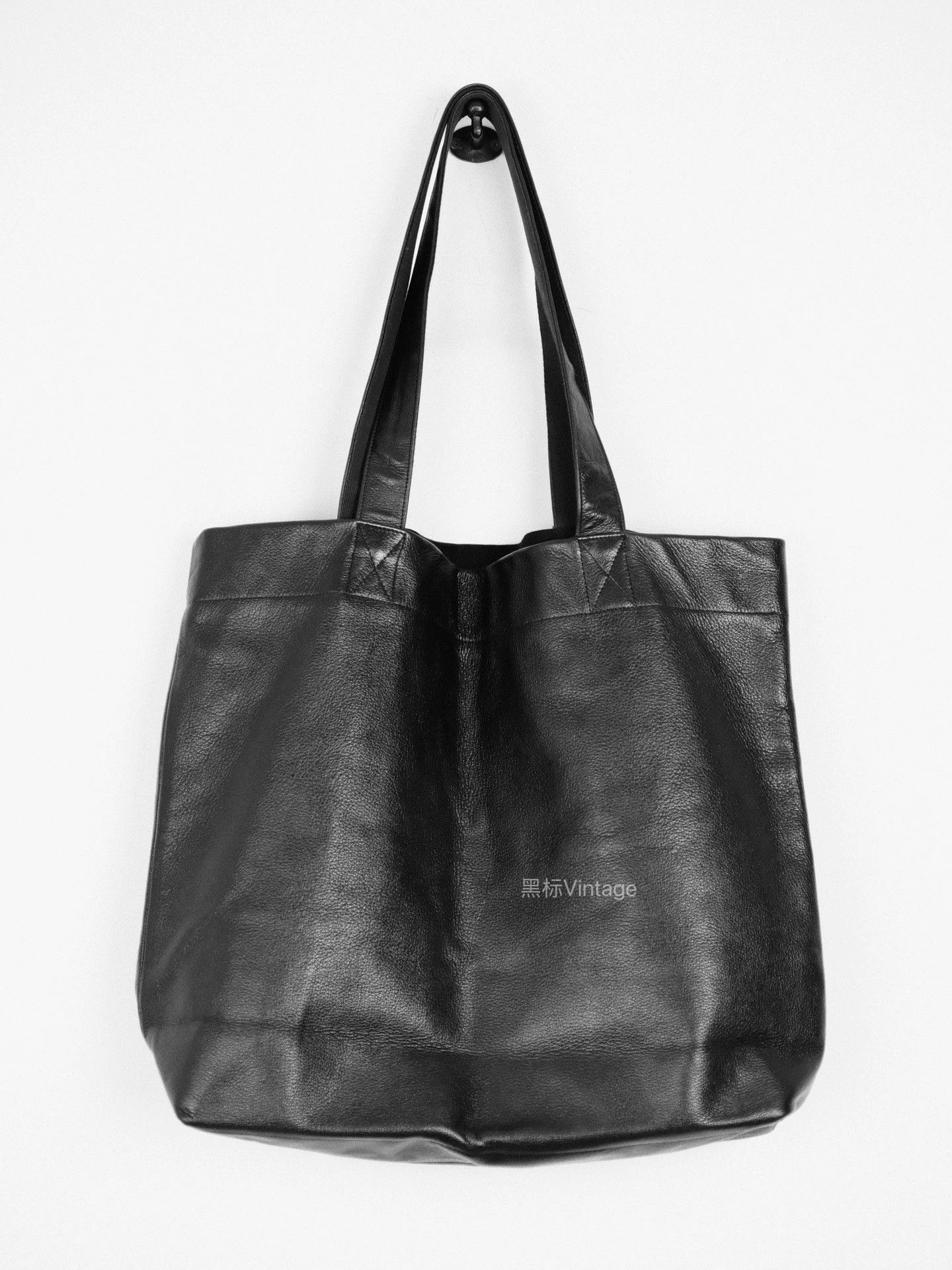 Yohji Yamamoto Yohji Yamamoto Vintage Aoyama Signature Cowhide Tote Bag Size ONE SIZE - 7 Thumbnail