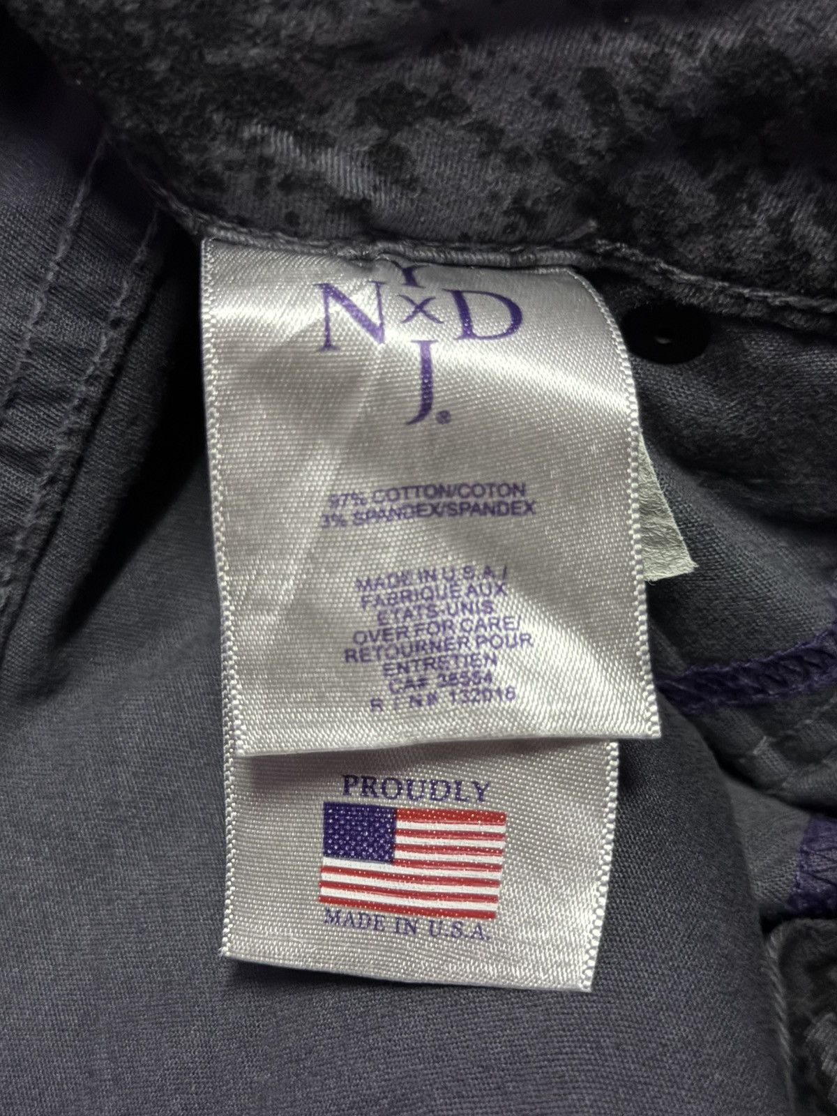 Japanese Brand NYDJ Snake Skin Slim Stretch Jeans Size 30" / US 8 / IT 44 - 13 Thumbnail