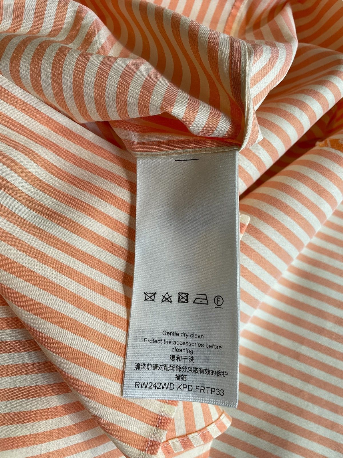 Louis Vuitton Louis Vuitton striped cotton shirt with cufflinks, 38fr. Size S / US 4 / IT 40 - 11 Thumbnail