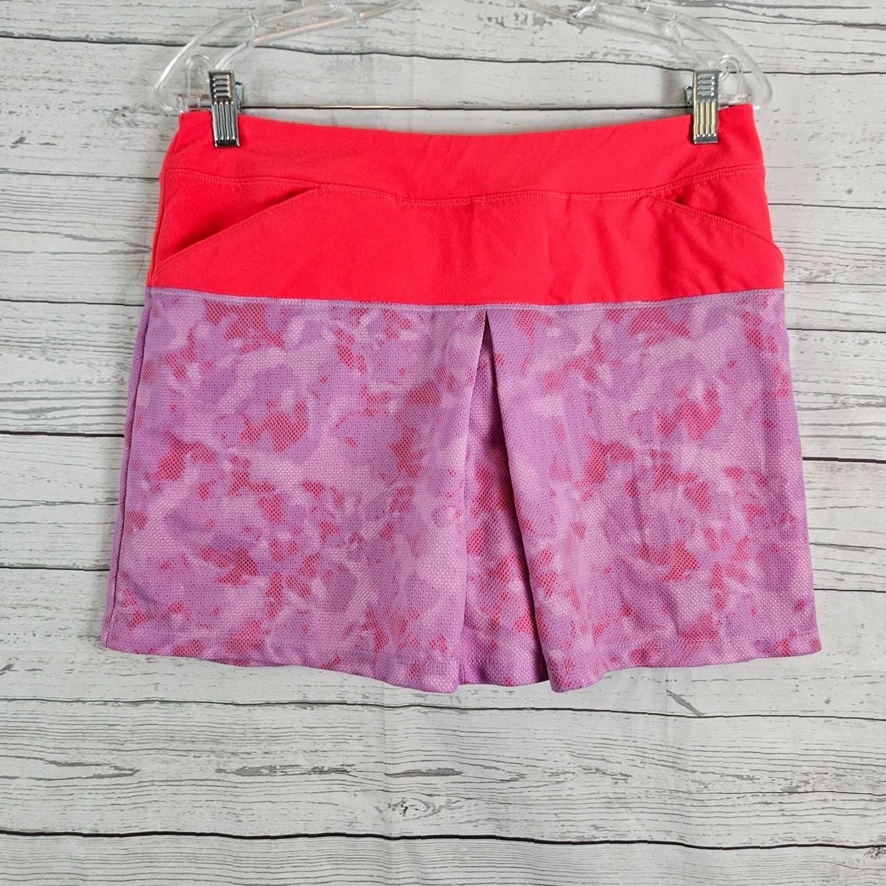 Adidas adidas Womens Skort Sz Small Pink Purple Pull On Pockets Activewear Summer Short Athletic Women's Skirt Shoes? Size ONE SIZE - 2 Thumbnail